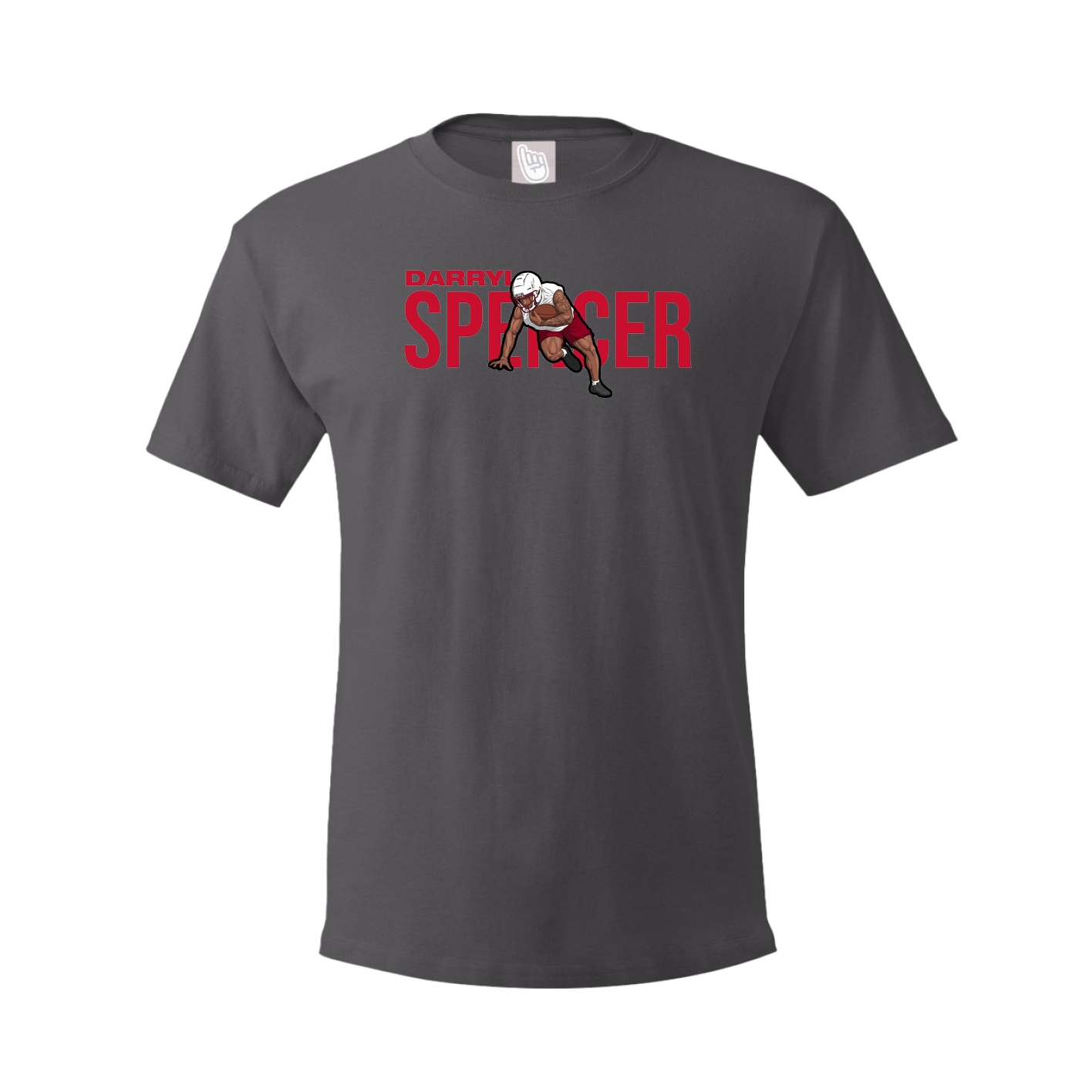 Tee — Player Name in Grey