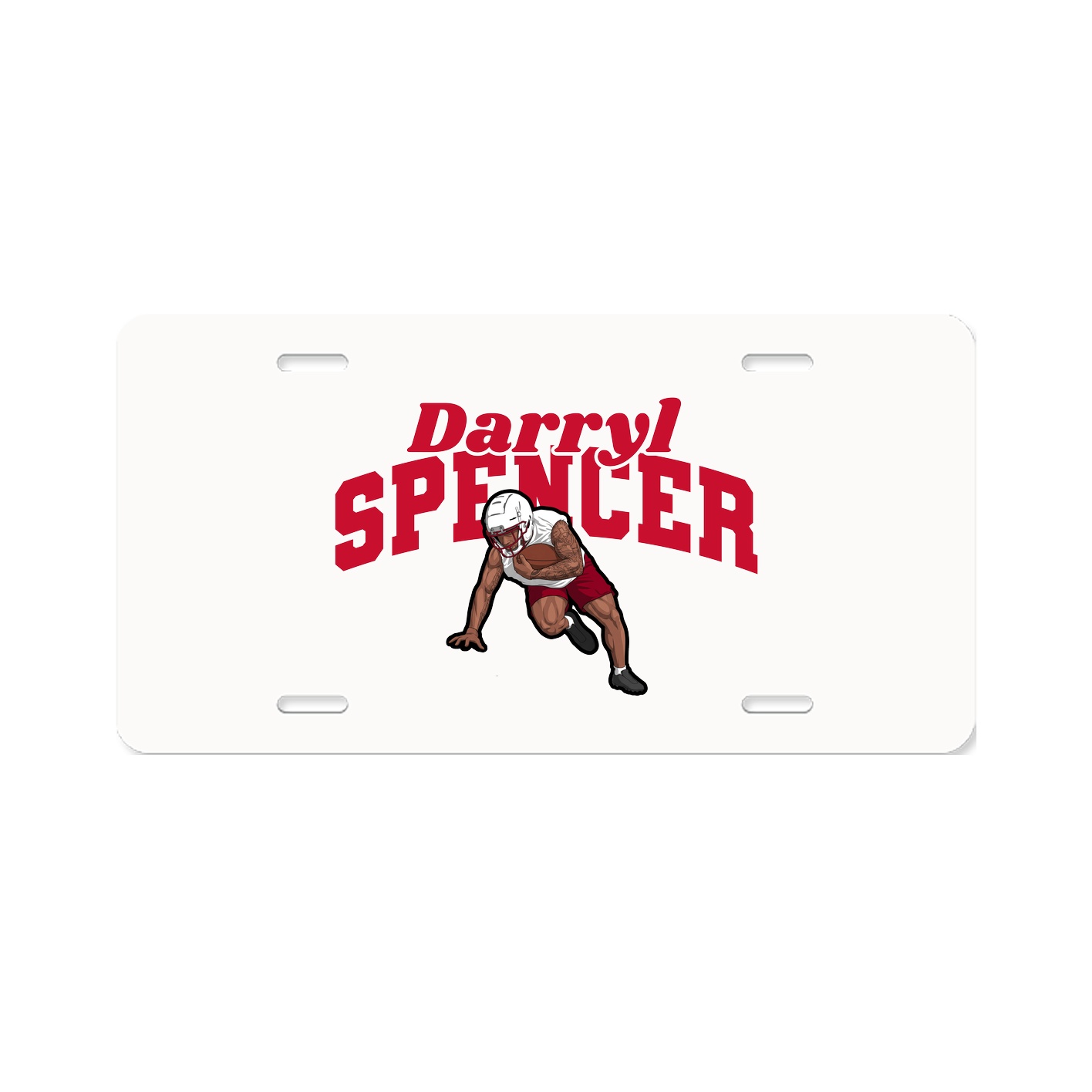 License Plate — Signature Arch in Classic