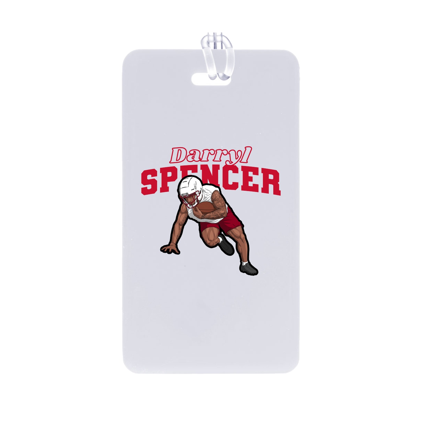 Bag Tag — Name Arch in Classic