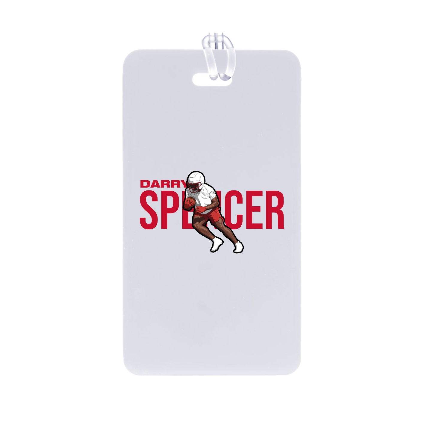 Bag Tag — Player Name in Classic
