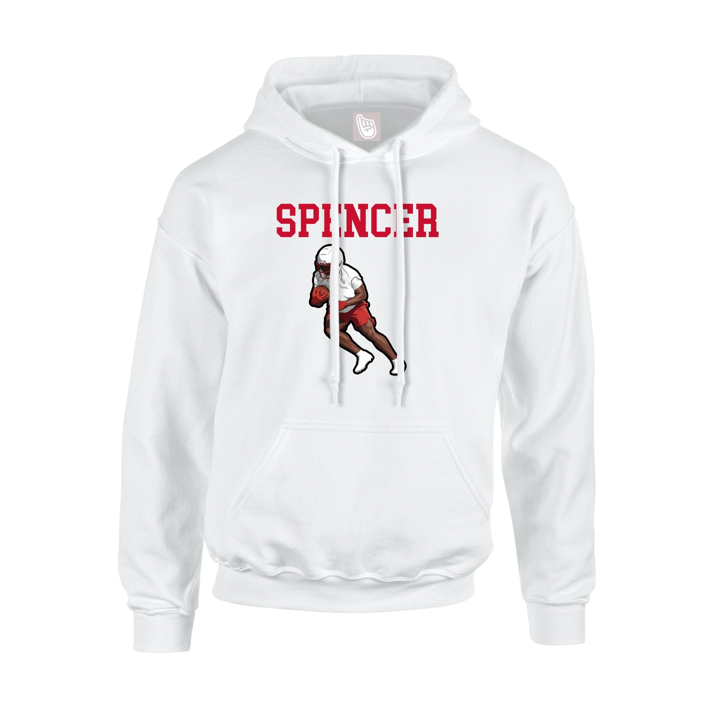 Youth Hoodie — Shirsey in White
