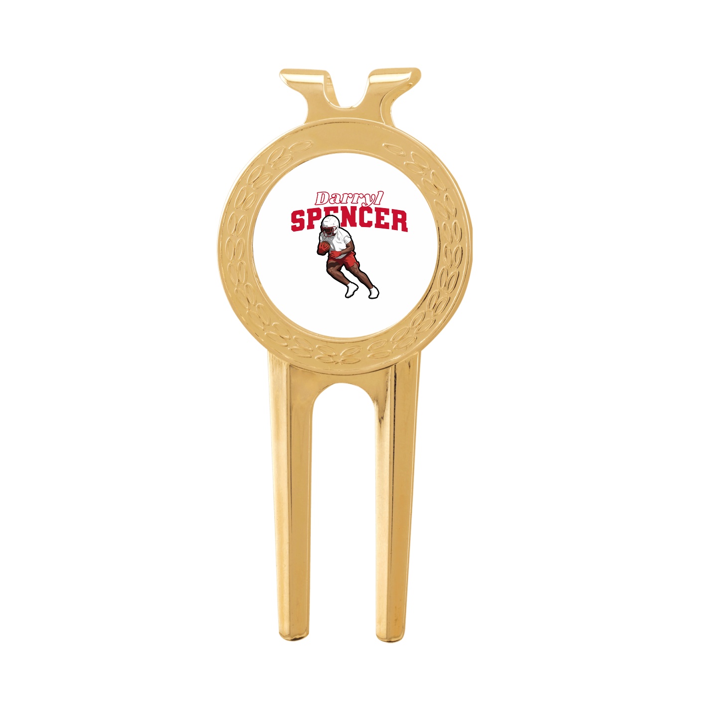 Divot Tool with Ball Marker — Name Arch in Classic