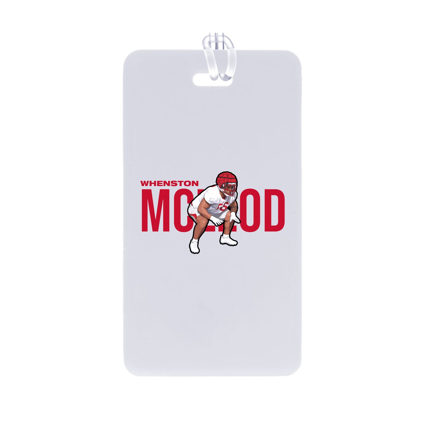 Bag Tag — Player Name in Classic