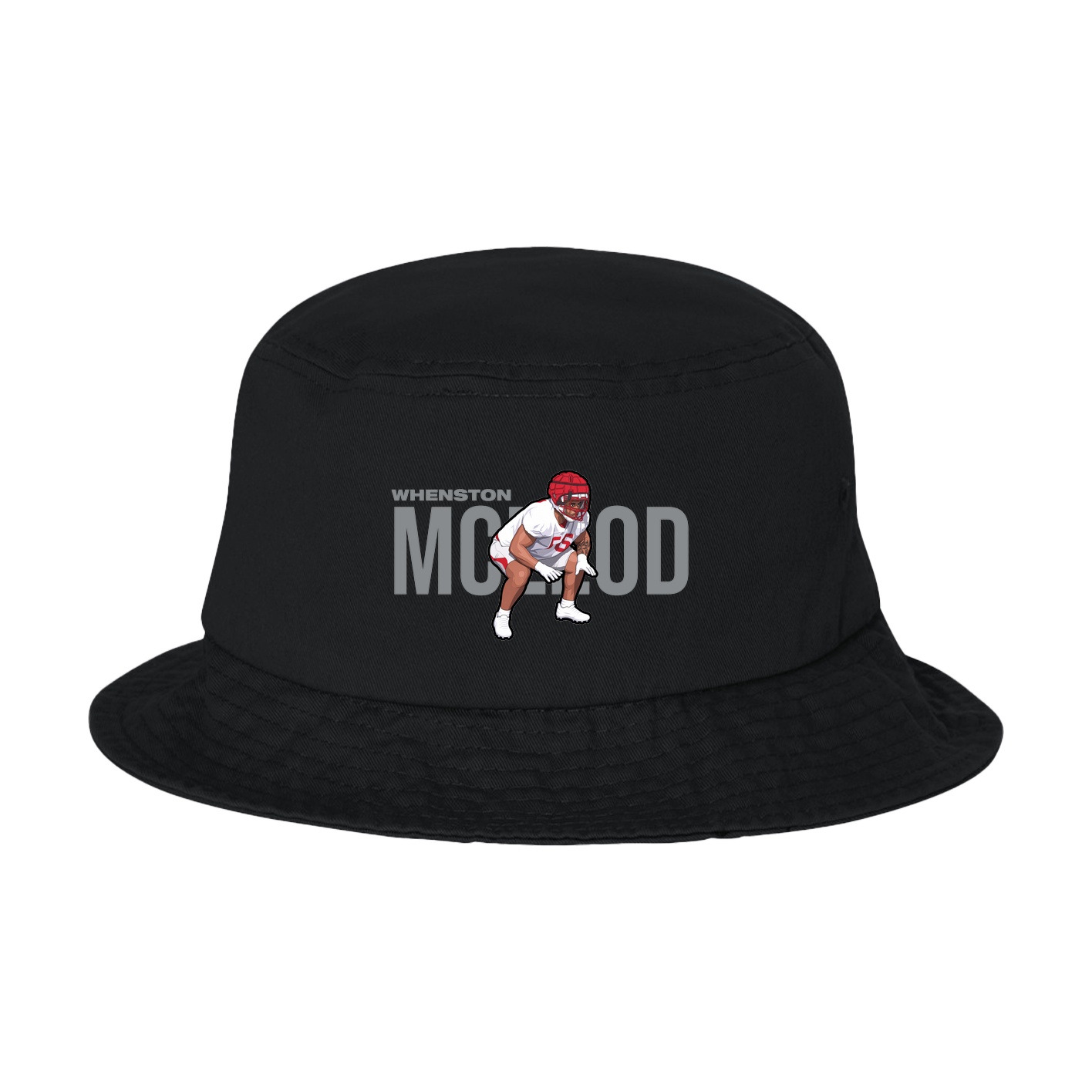 Bucket Cap — Player Name in Black