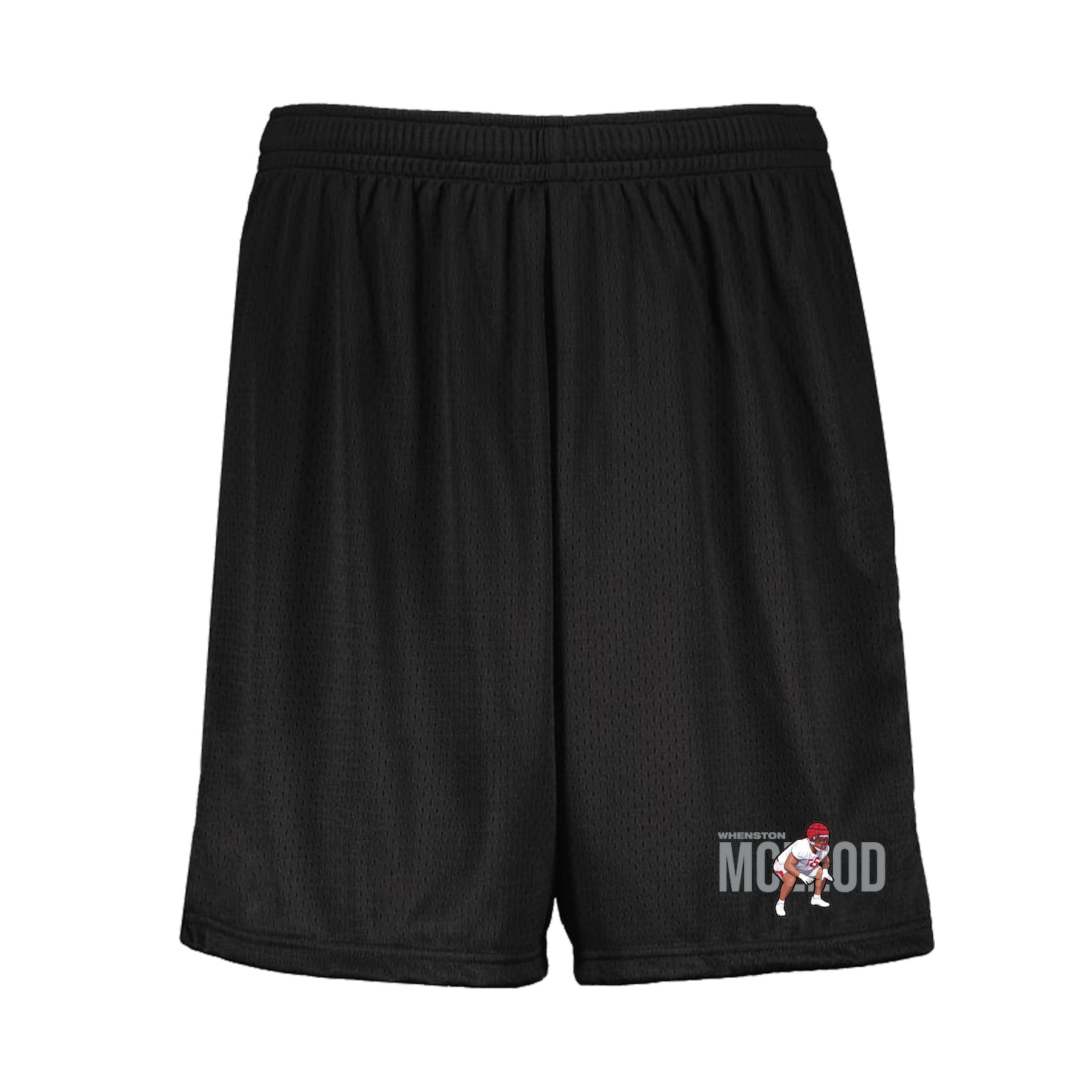 Shorts — Player Name in Black
