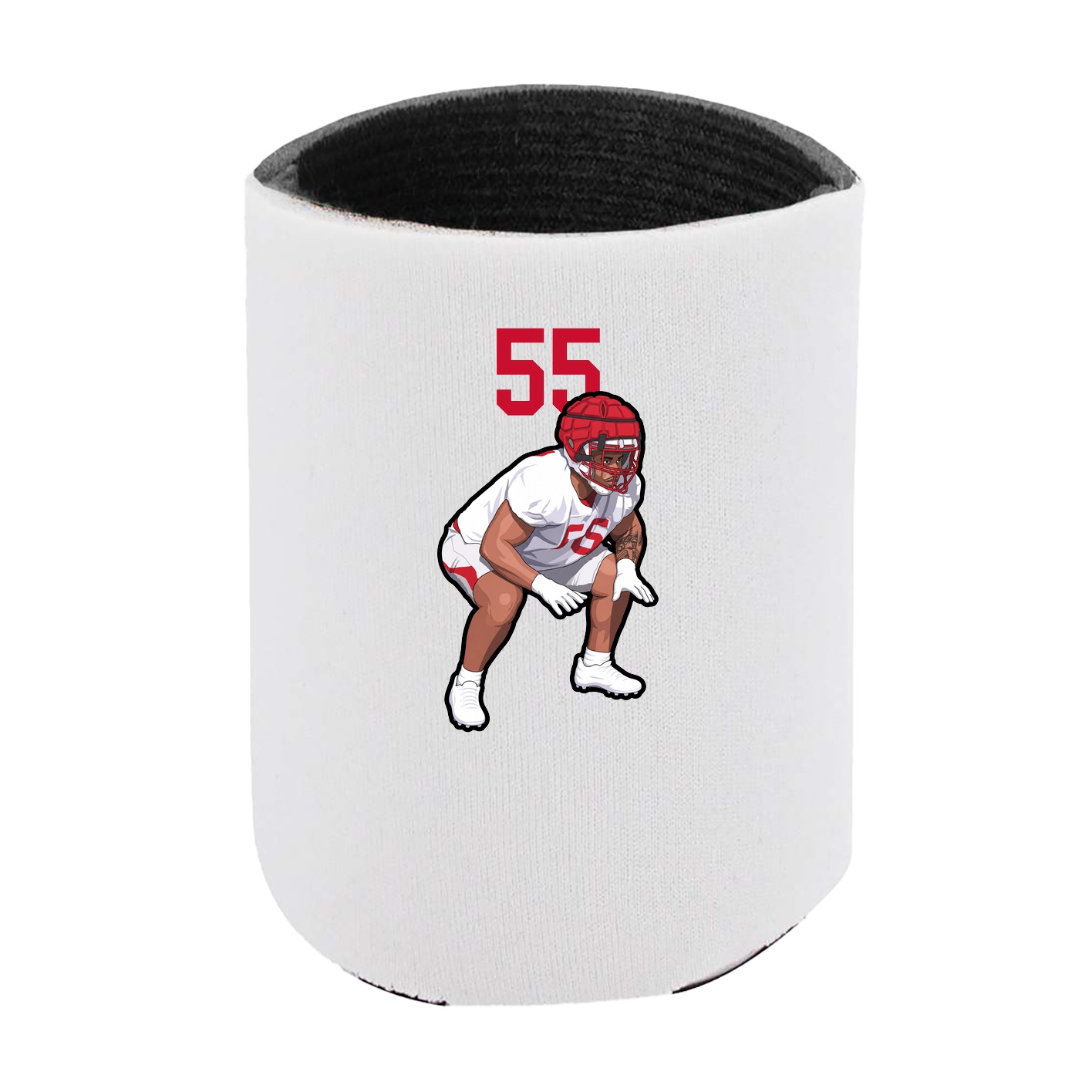 Can Holder — Number Top in White