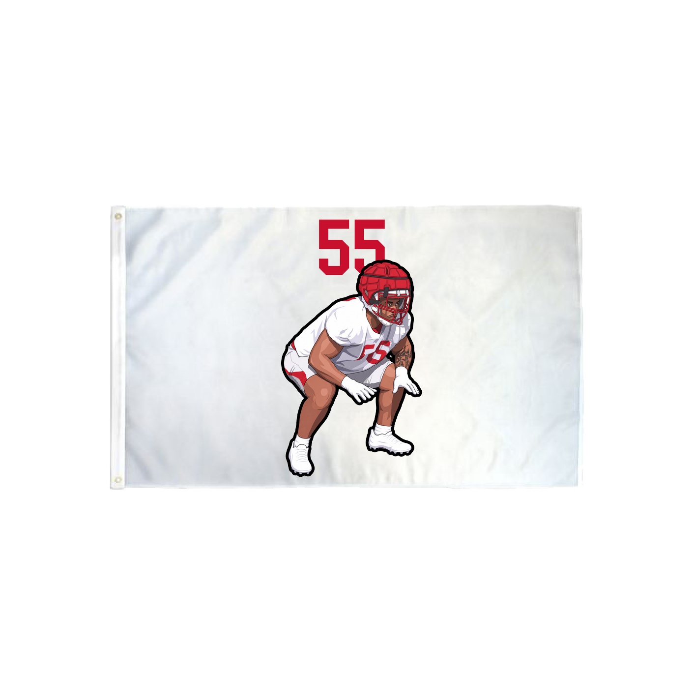 3x5 Flag — Number Top in Classic