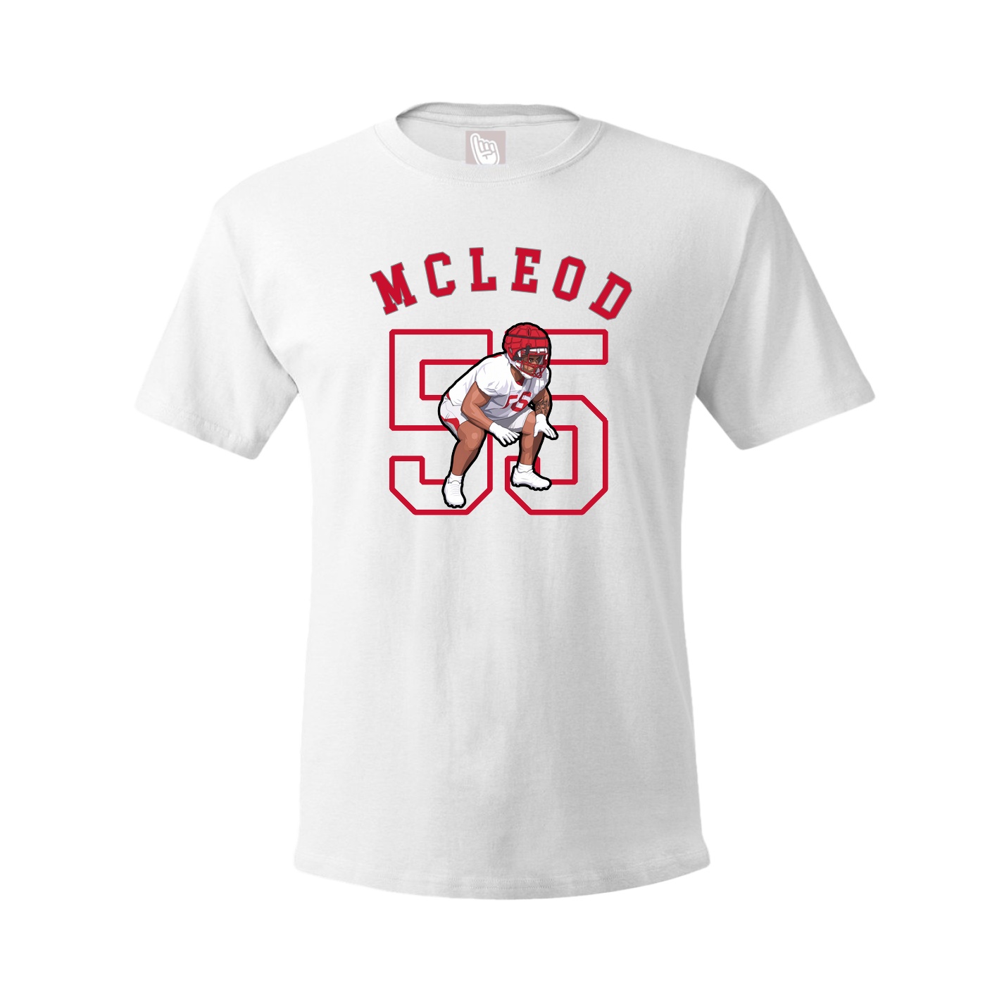 Tee — Shirsey Arch in White
