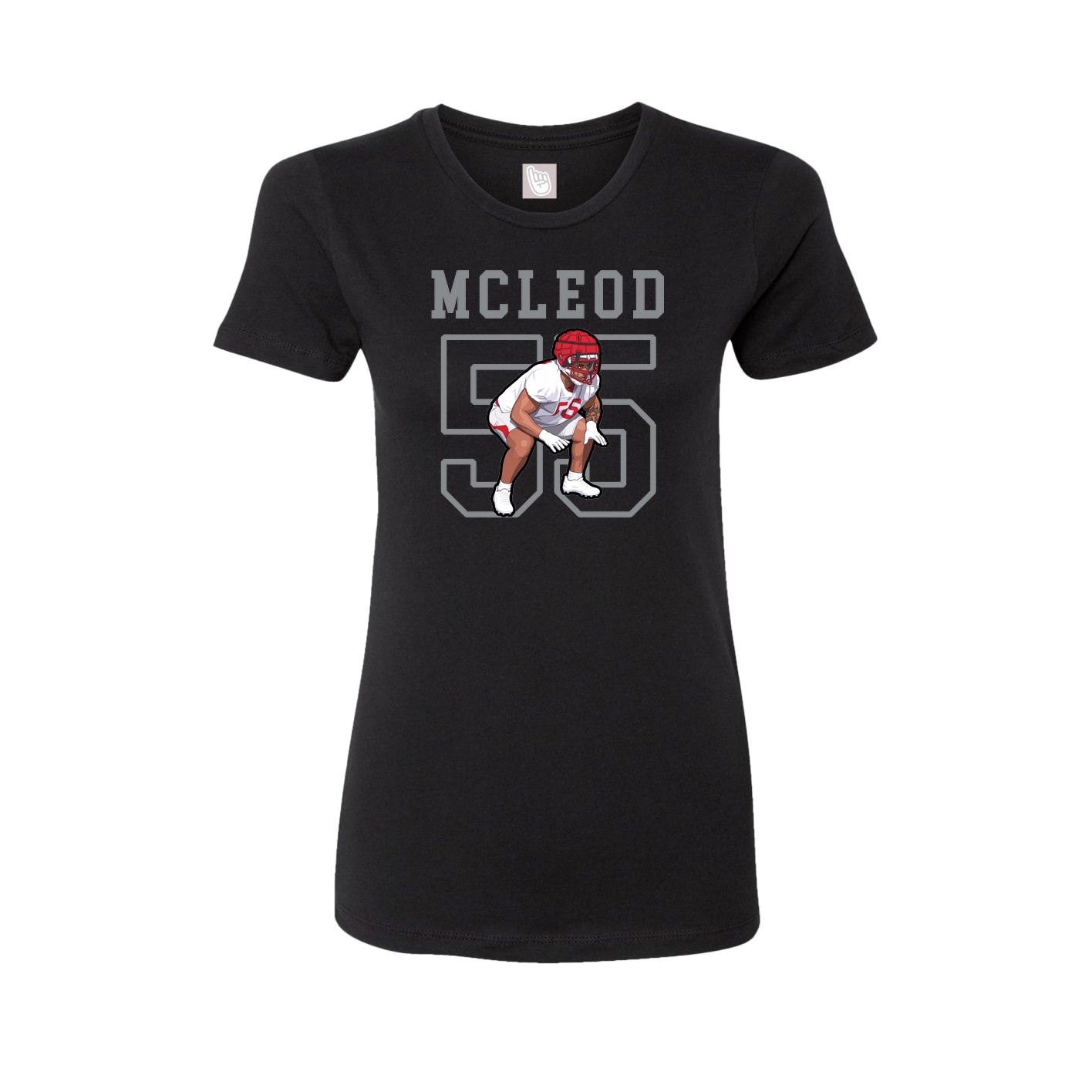 Fitted Women's Tee — Shirsey in Black