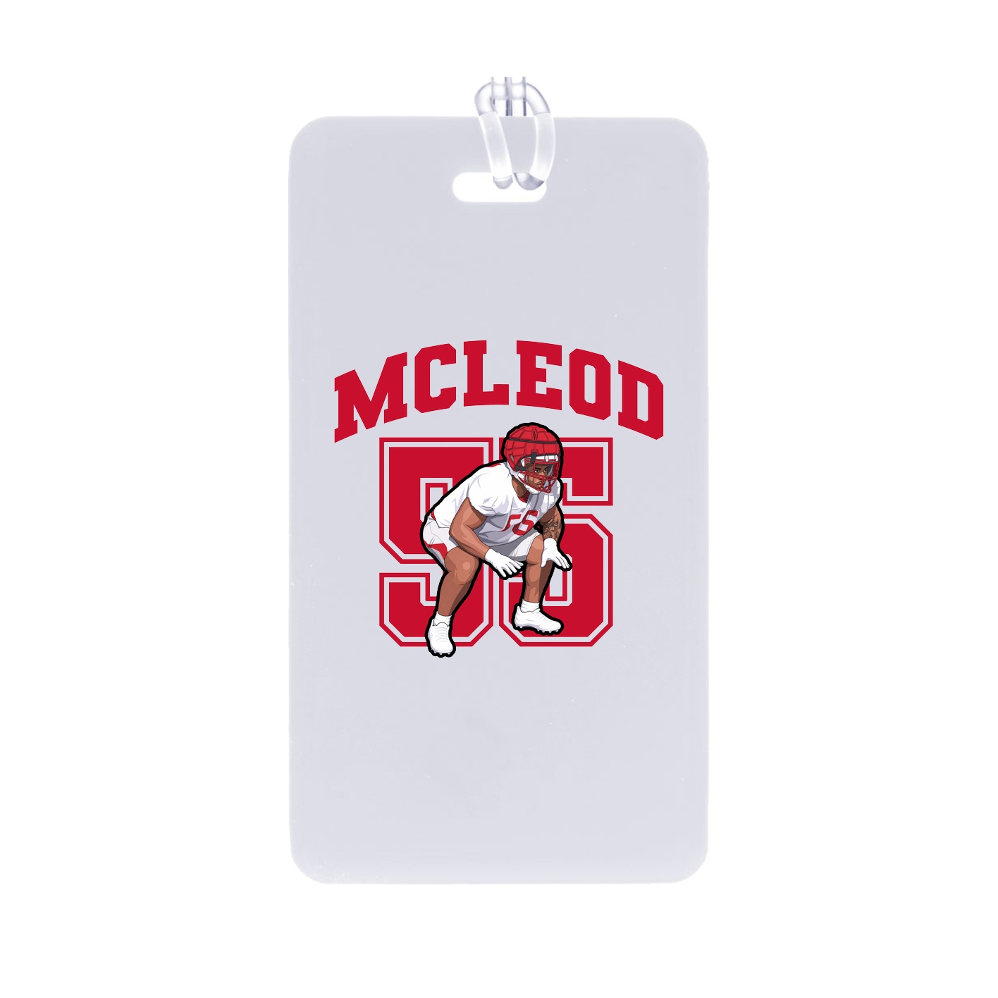 Bag Tag — Number in Classic