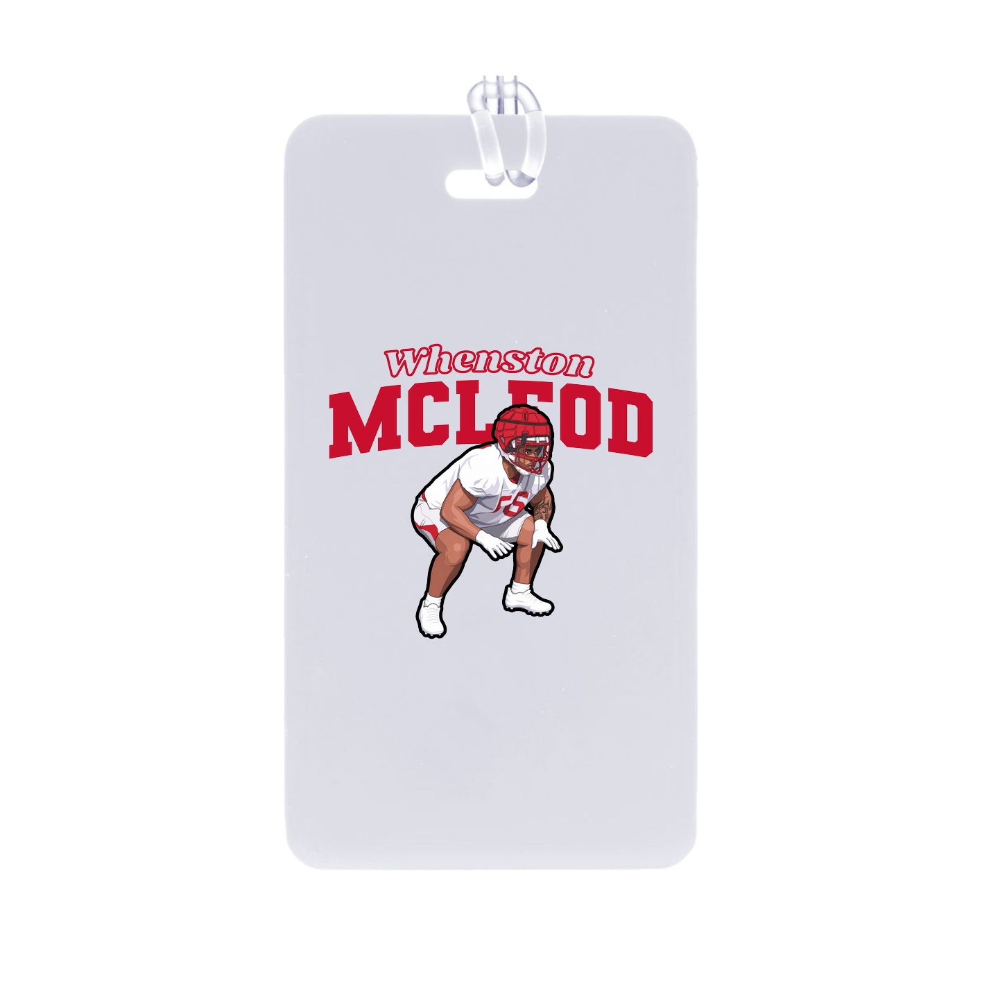 Bag Tag — Name Arch in Classic