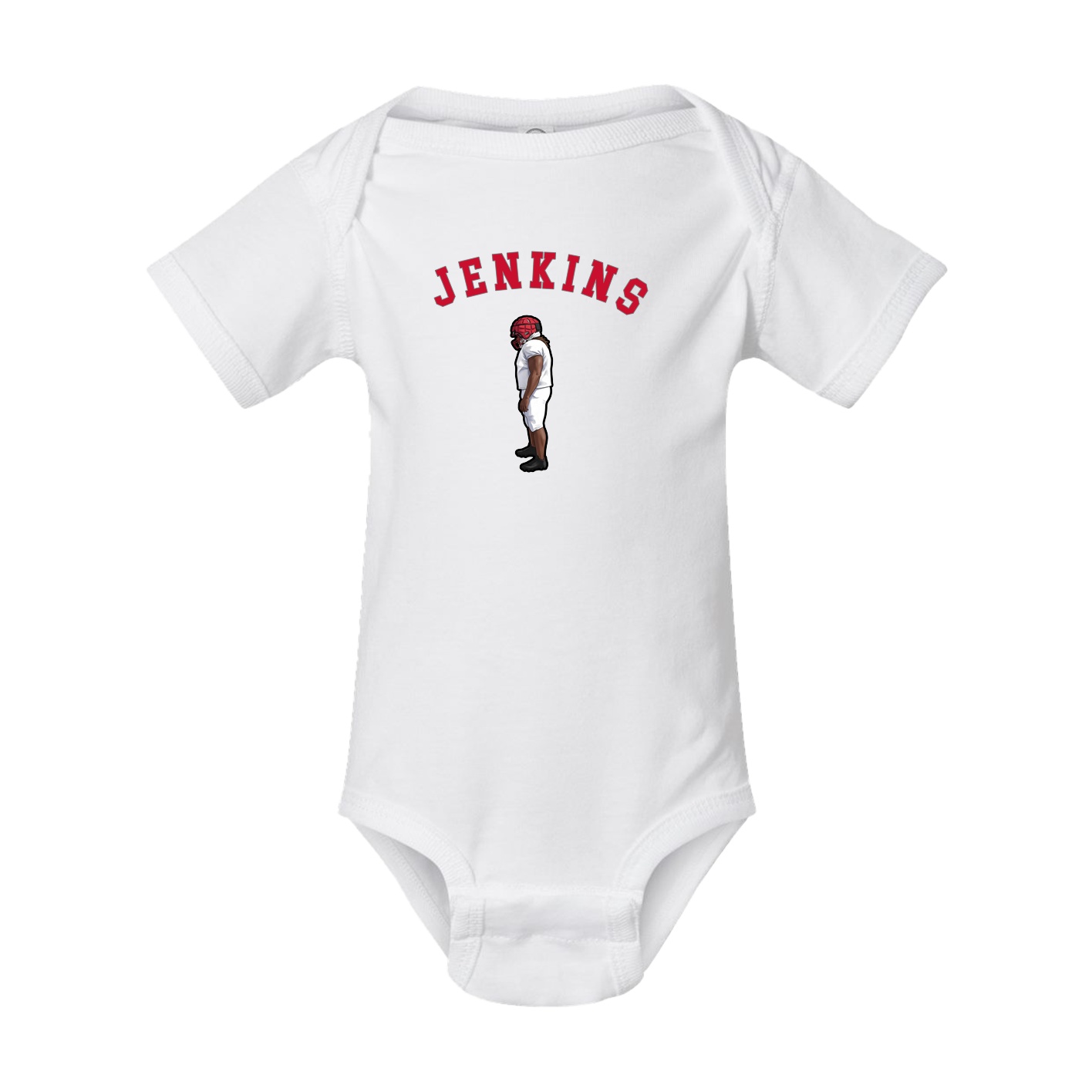 Baby Onesie — Shirsey Arch in White