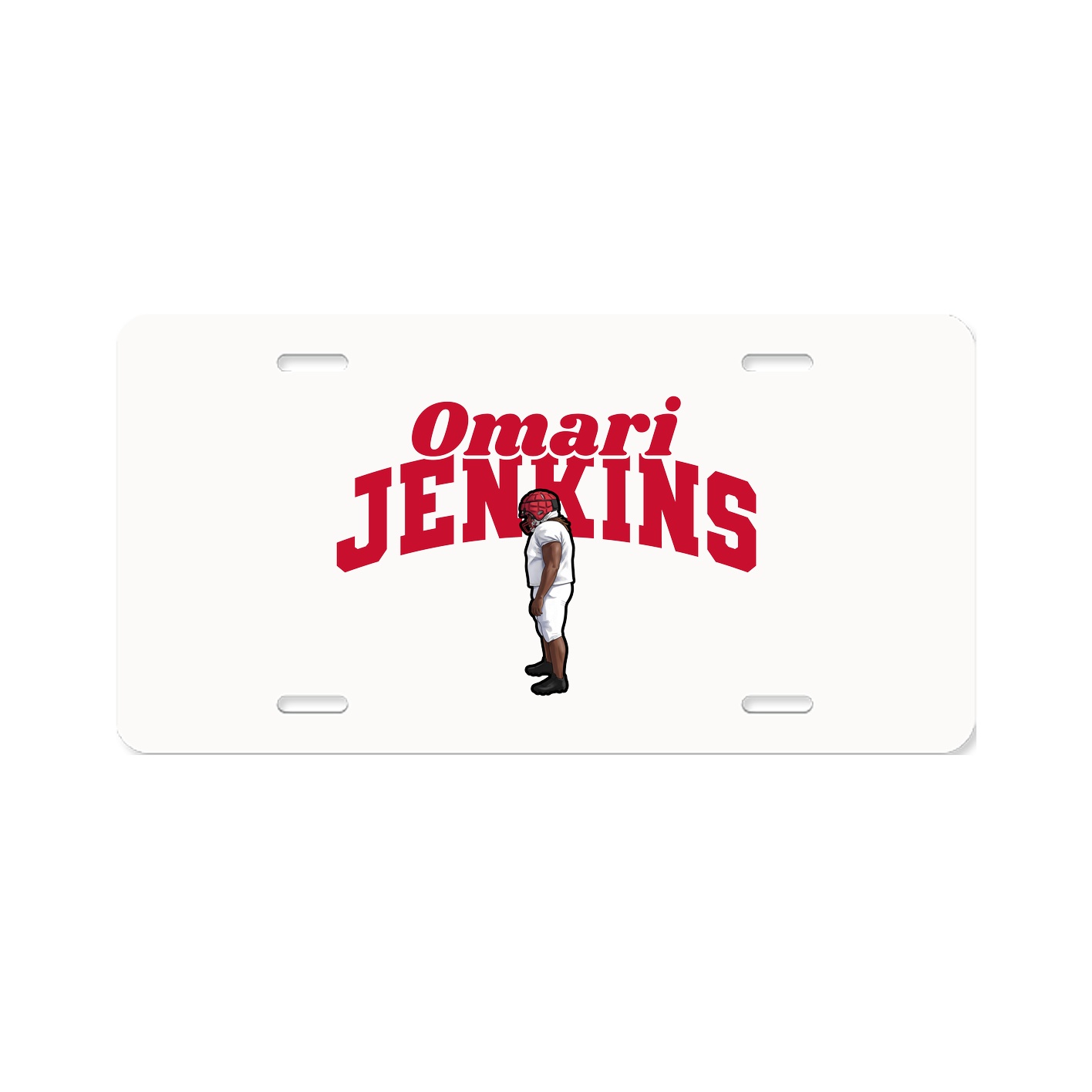 License Plate — Signature Arch in Classic