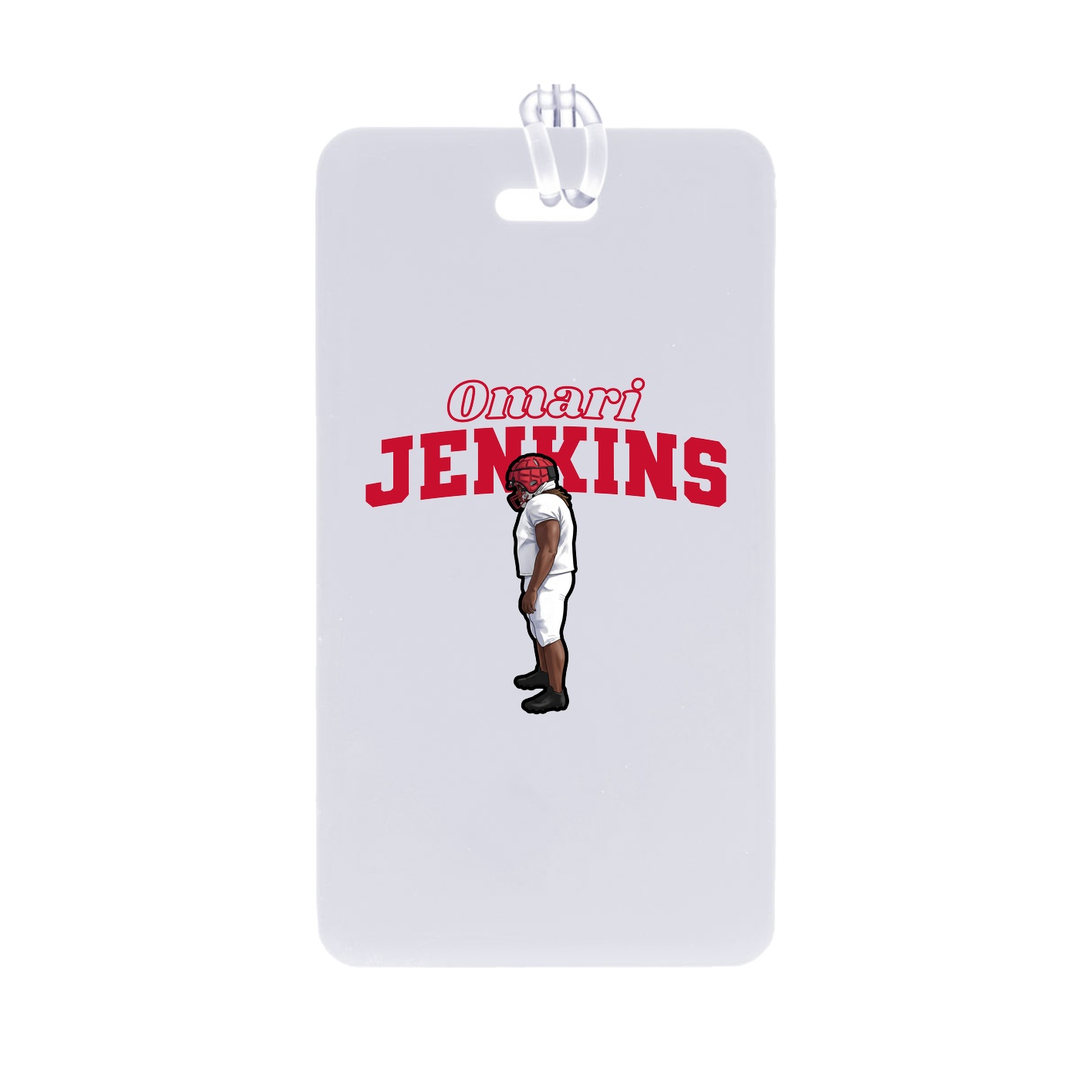Bag Tag — Name Arch in Classic