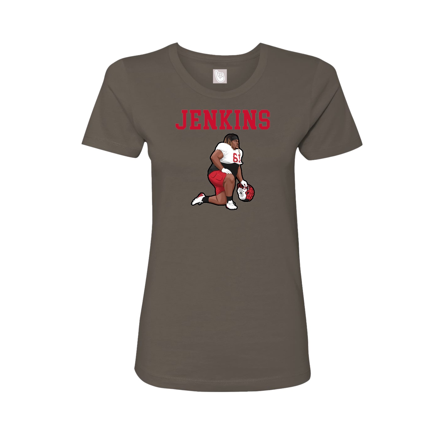 Fitted Women's Tee — Shirsey in Grey
