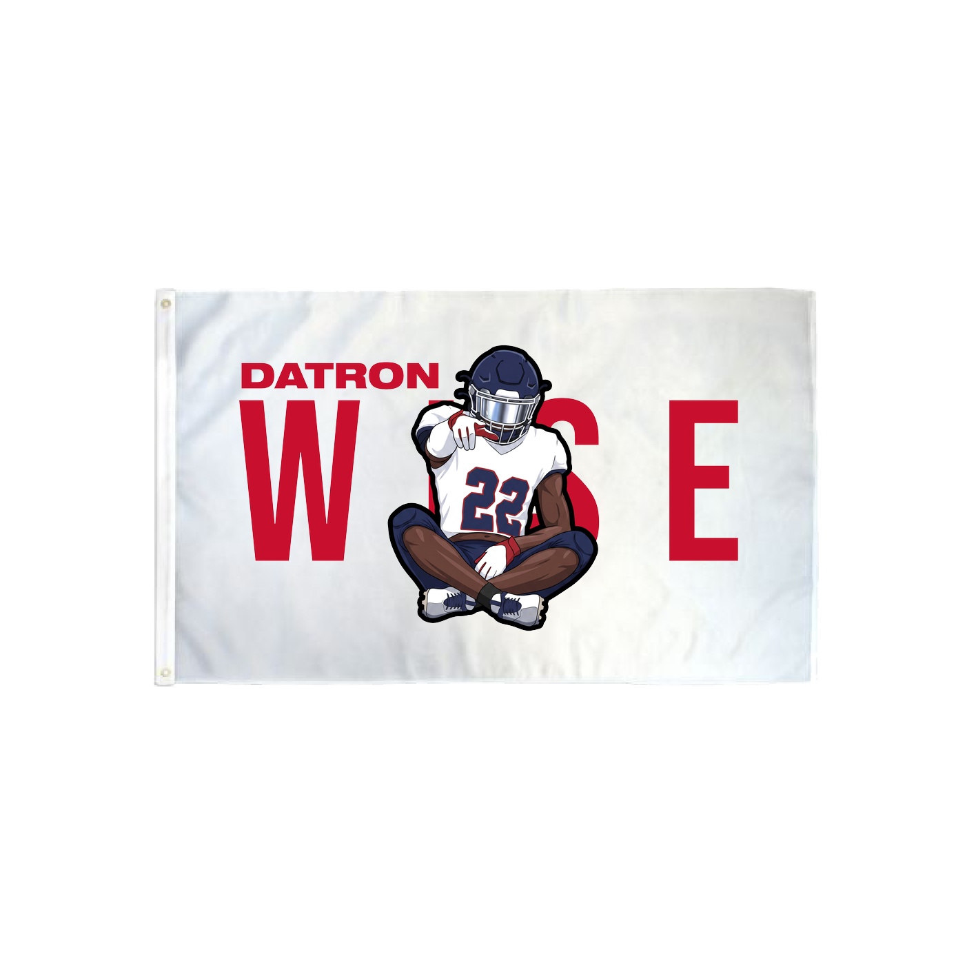 3x5 Flag — Player Name in Classic