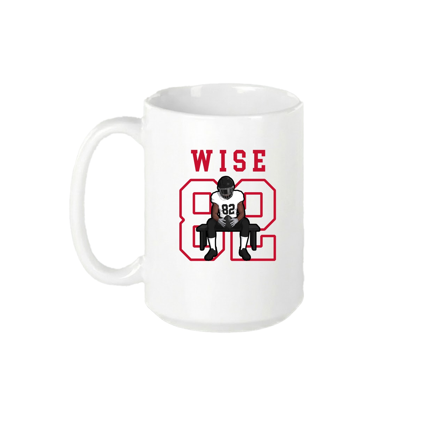 15oz Coffee Mug — Shirsey in White