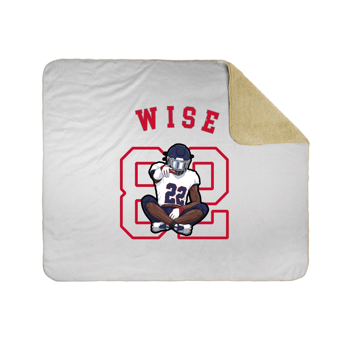 Throw Blanket — Shirsey Arch in White