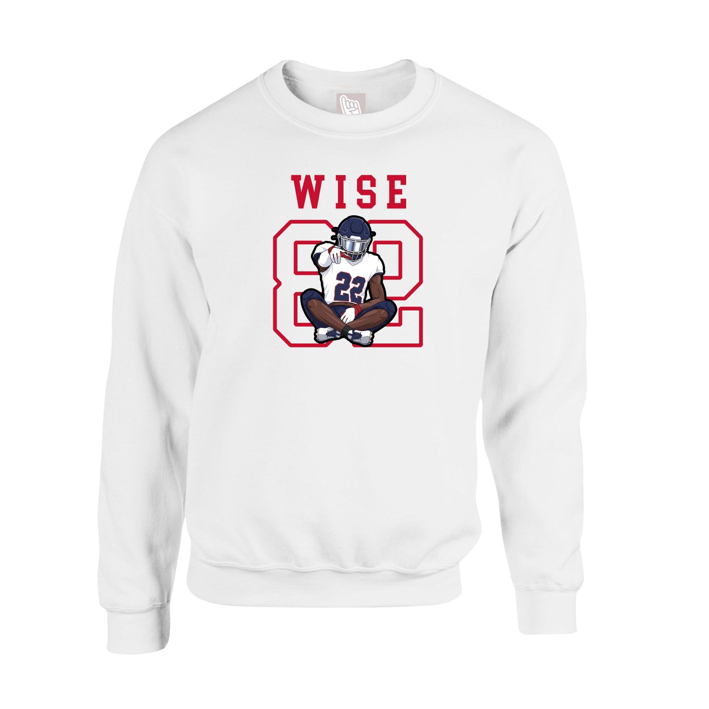 Fleece Crew — Shirsey in White