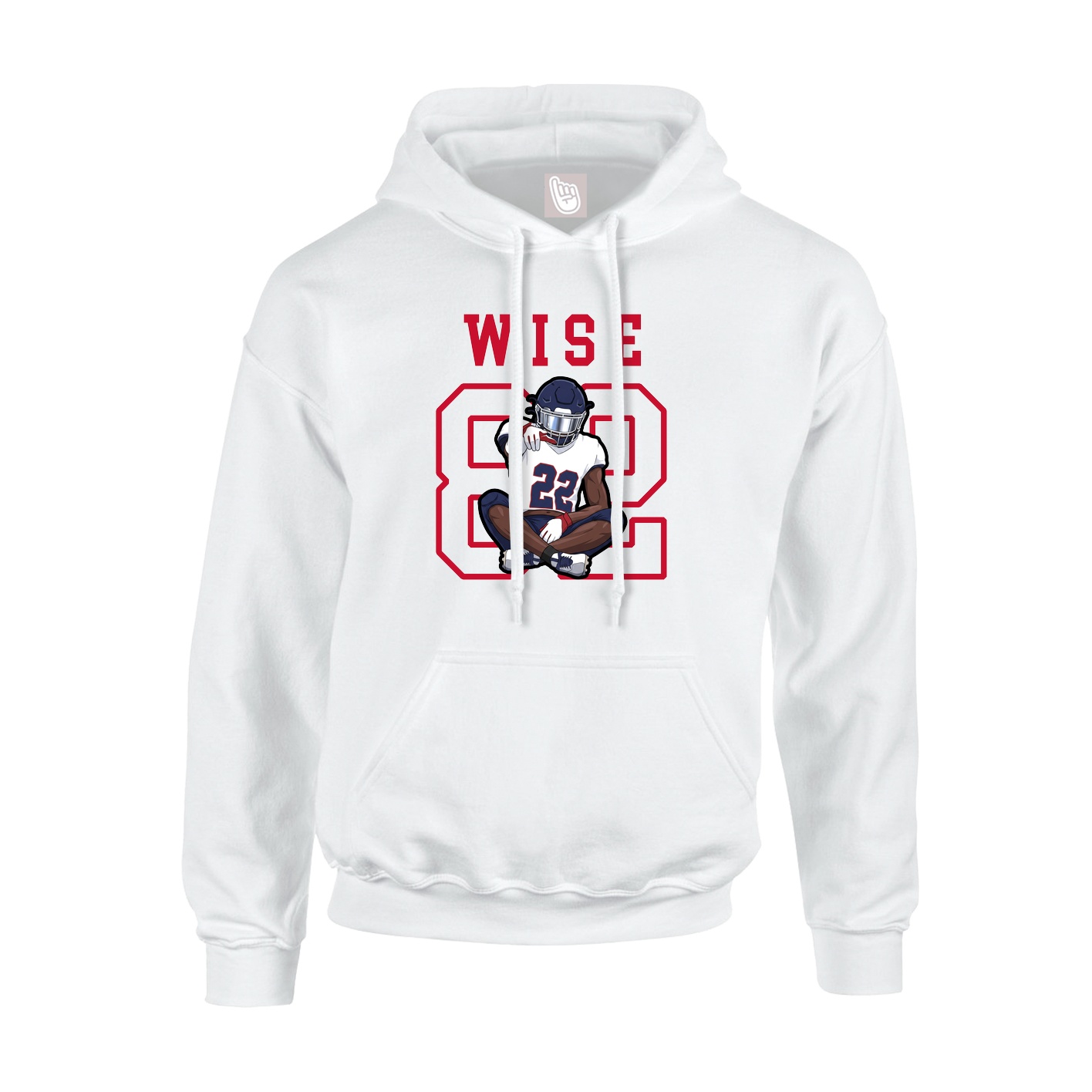 Youth Hoodie — Shirsey in White