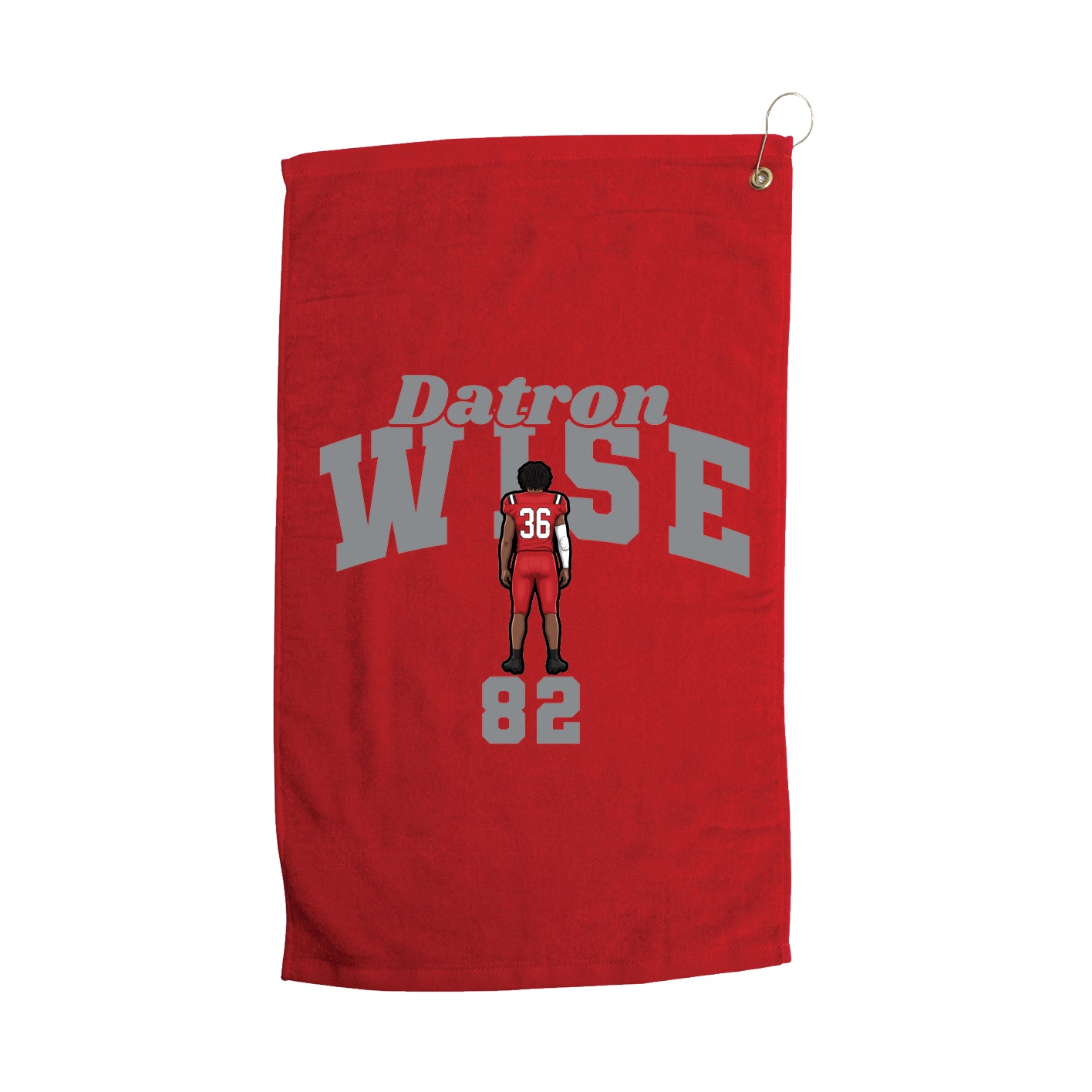 Golf Towel — Signature Arch in Red