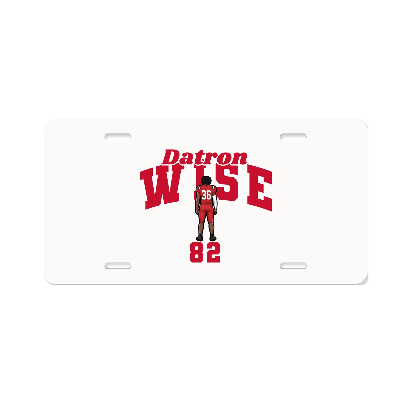 License Plate — Signature Arch in Classic
