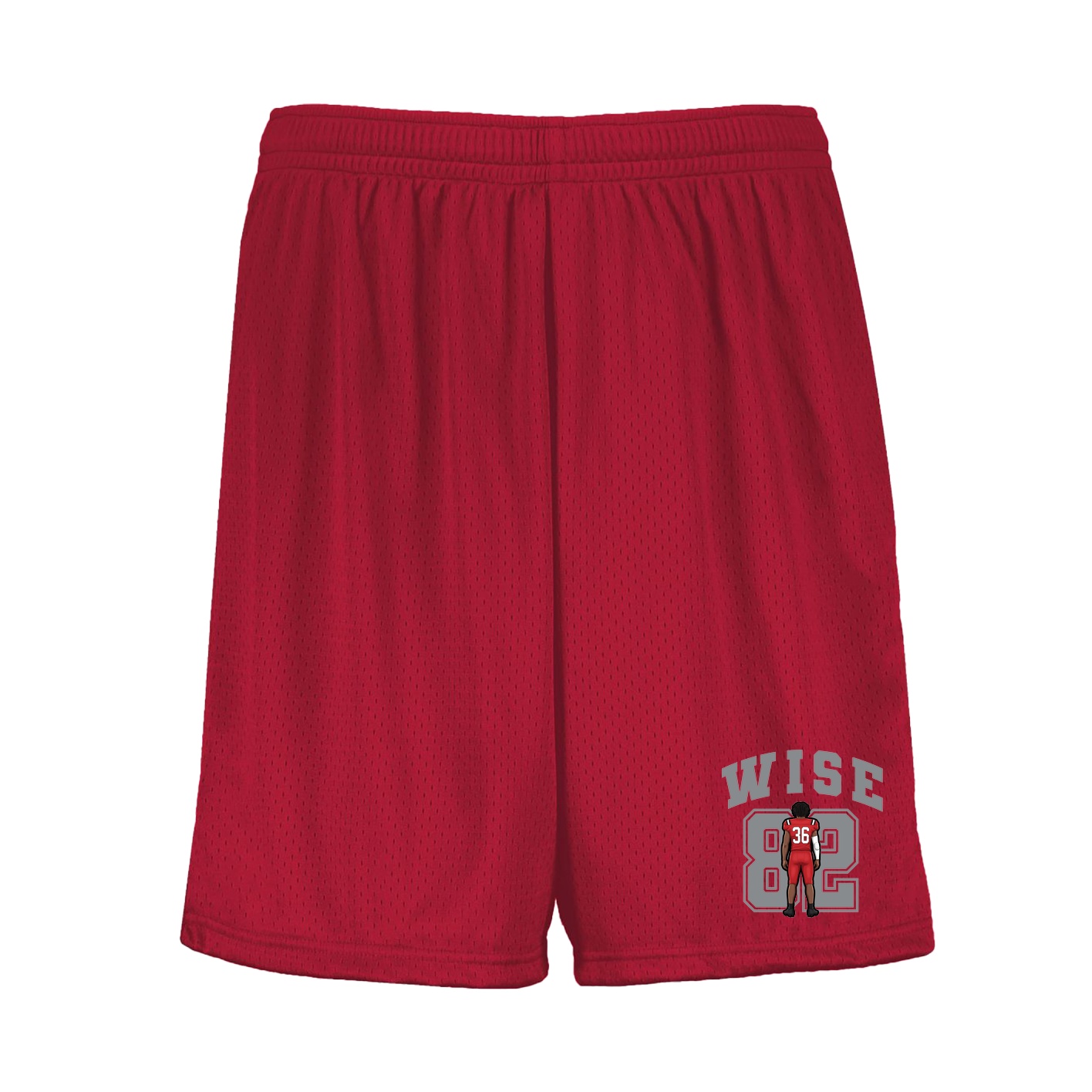 Shorts — Number in Red