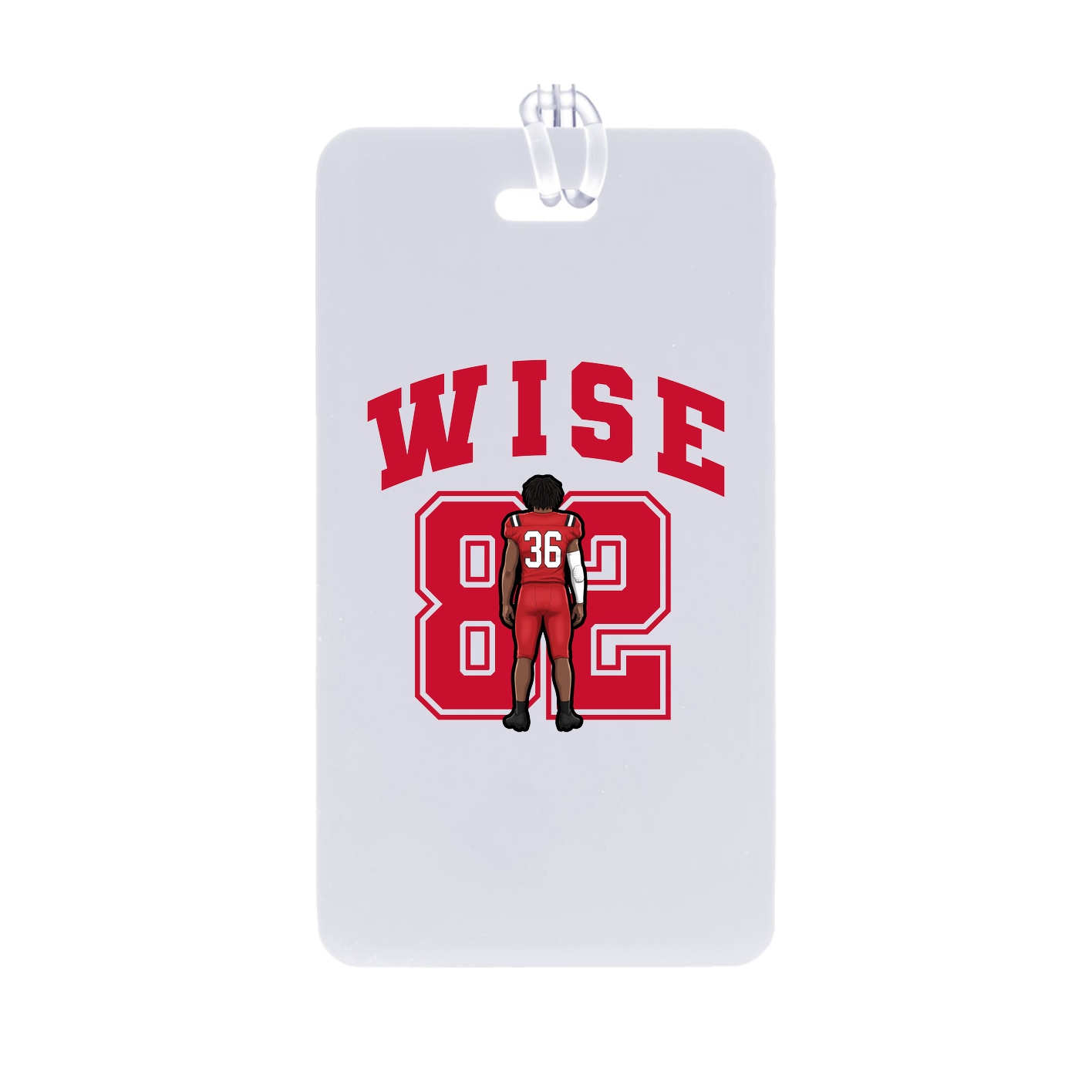 Bag Tag — Number in Classic
