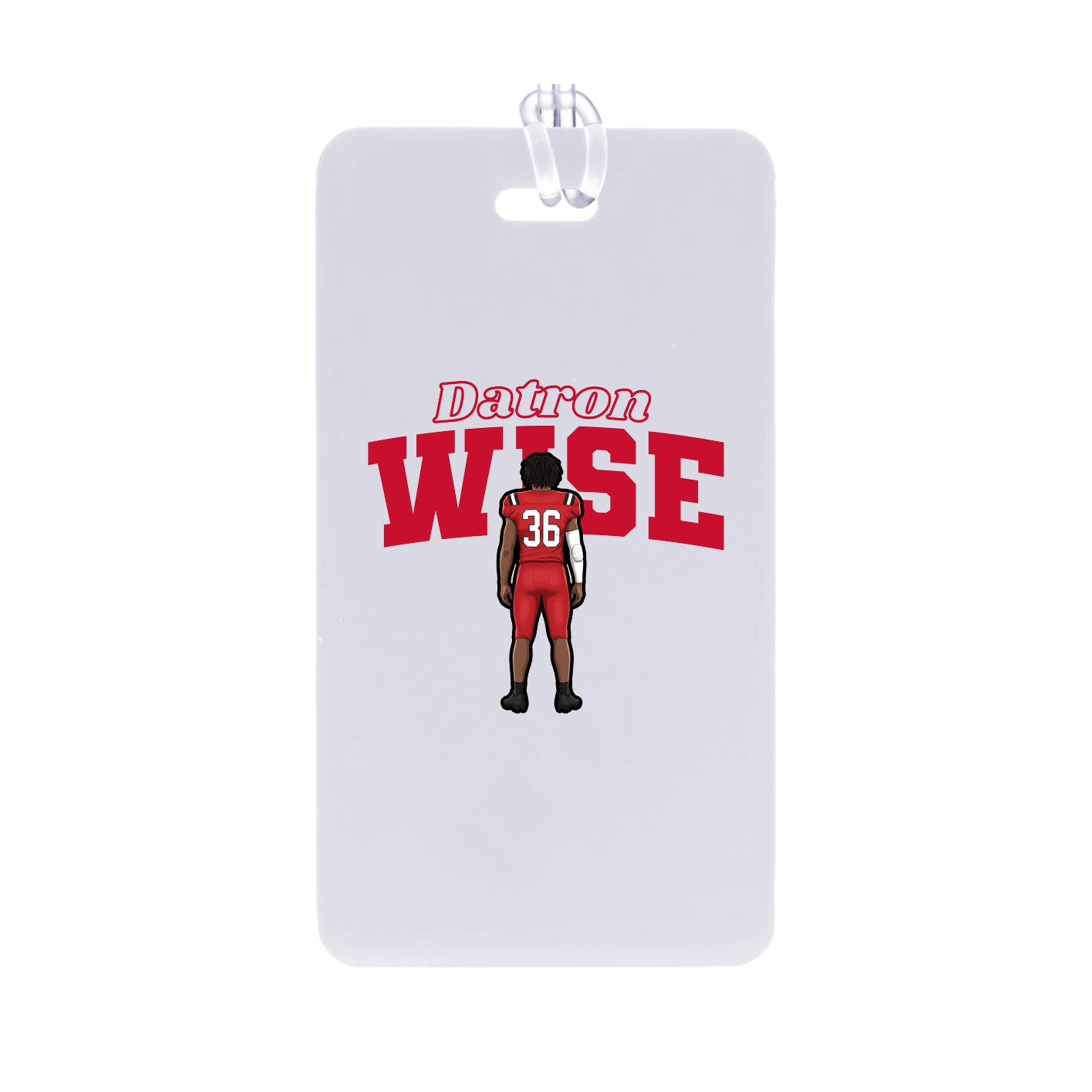 Bag Tag — Name Arch in Classic