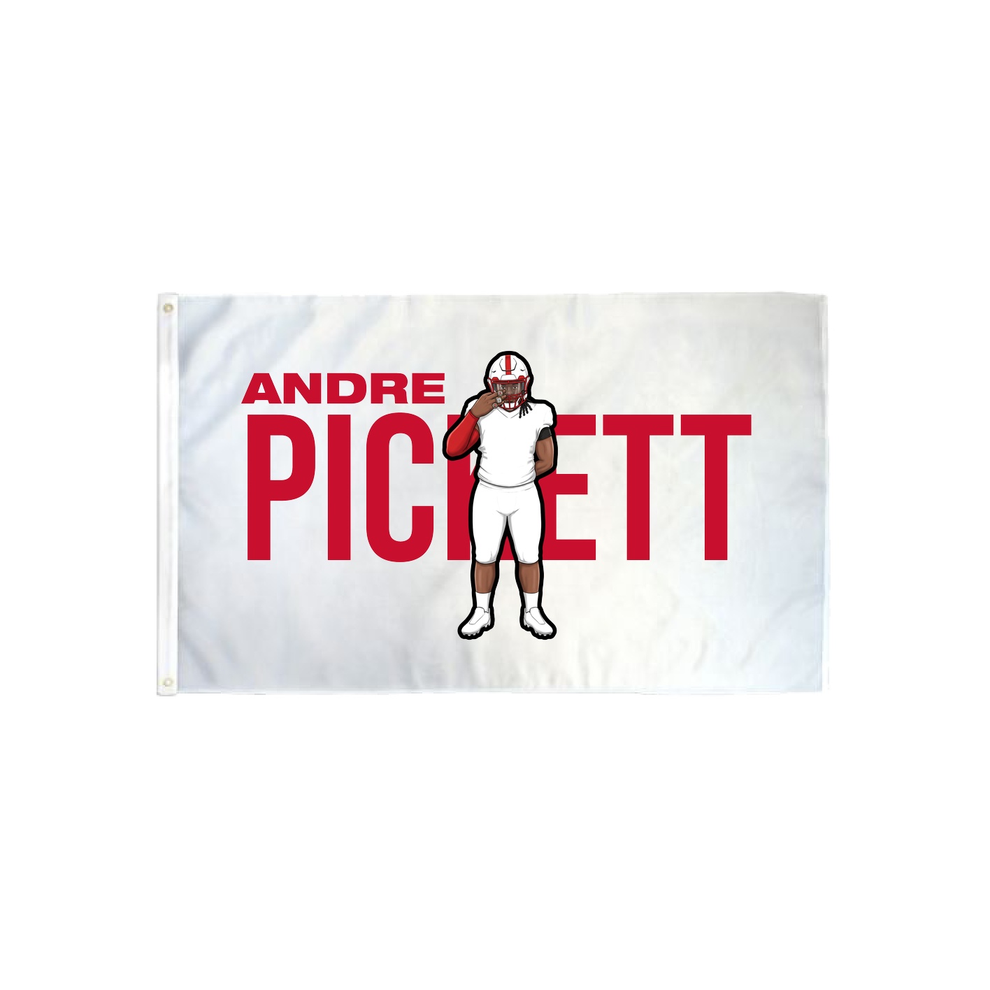 3x5 Flag — Player Name in Classic