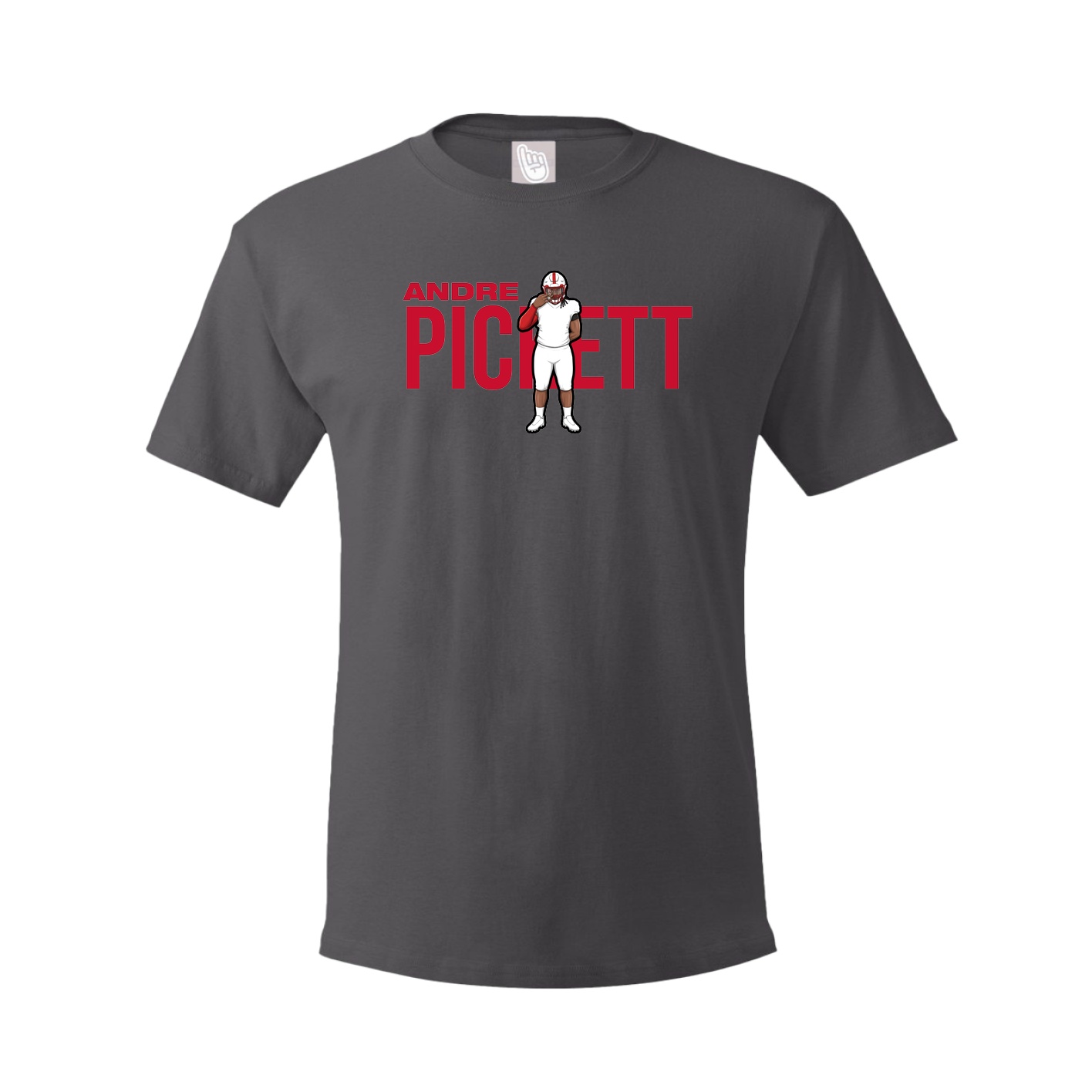 Tee — Player Name in Grey