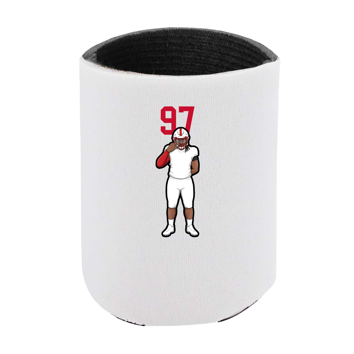 Can Holder — Number Top in White