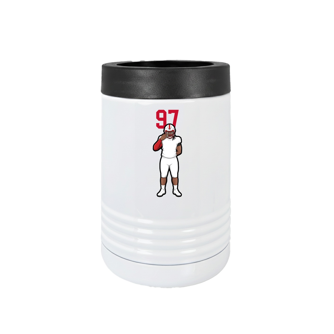 Beverage Holder — Number Top in White