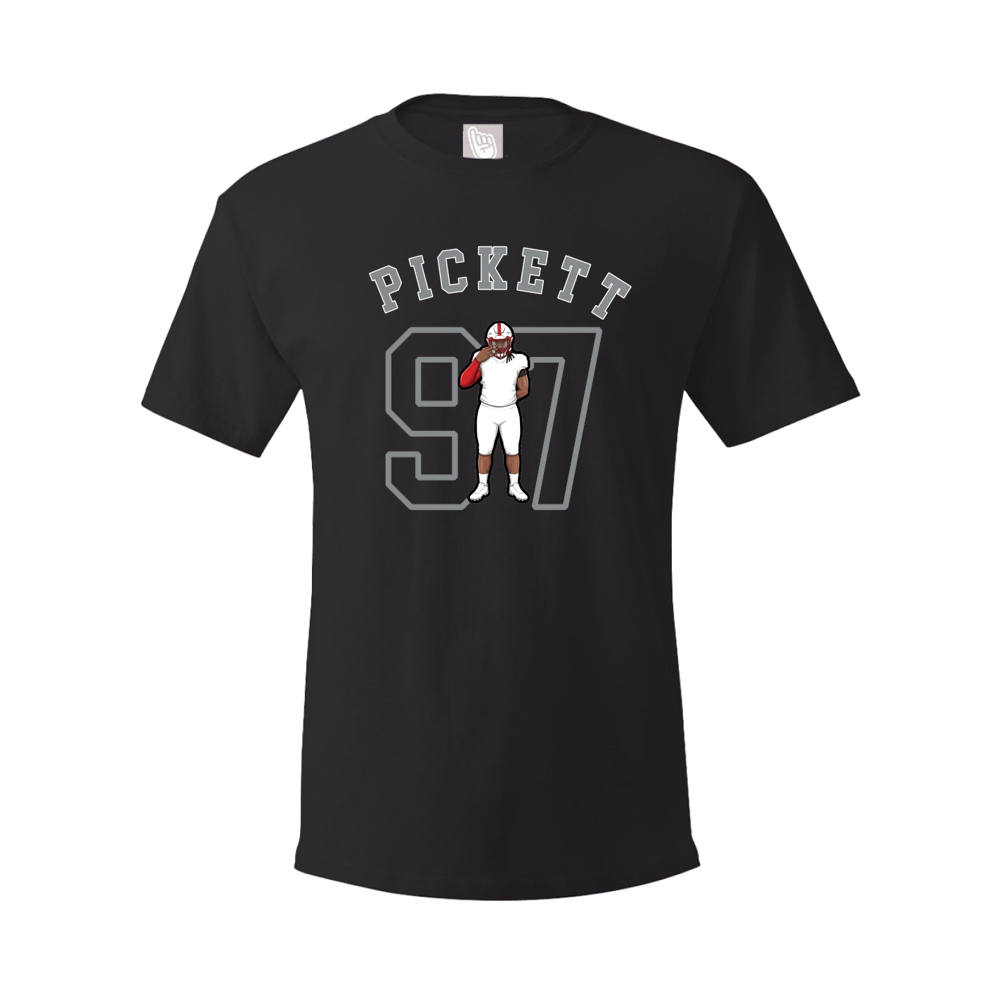 Youth Tee — Shirsey Arch in Black