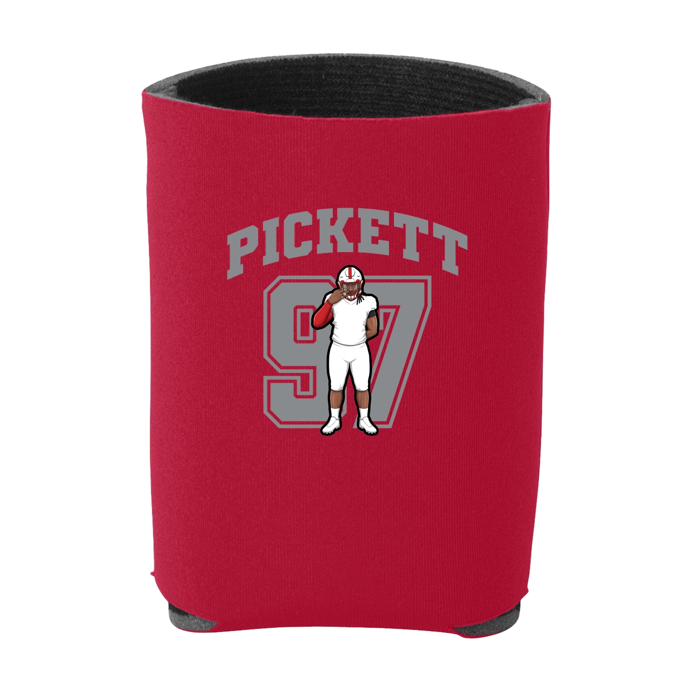 Can Holder — Number in Red
