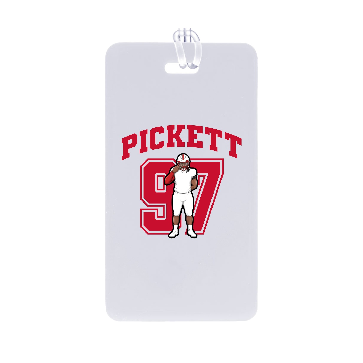 Bag Tag — Number in Classic