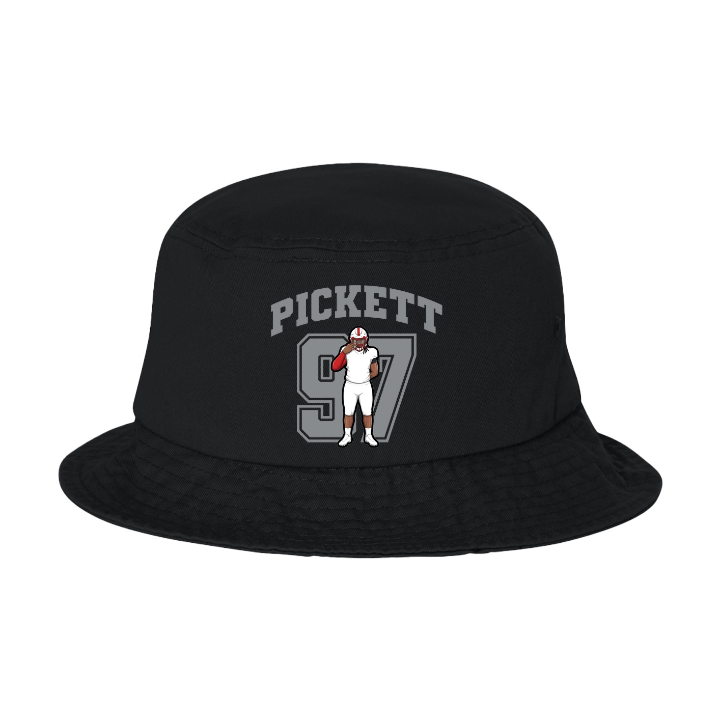 Bucket Cap — Number in Black