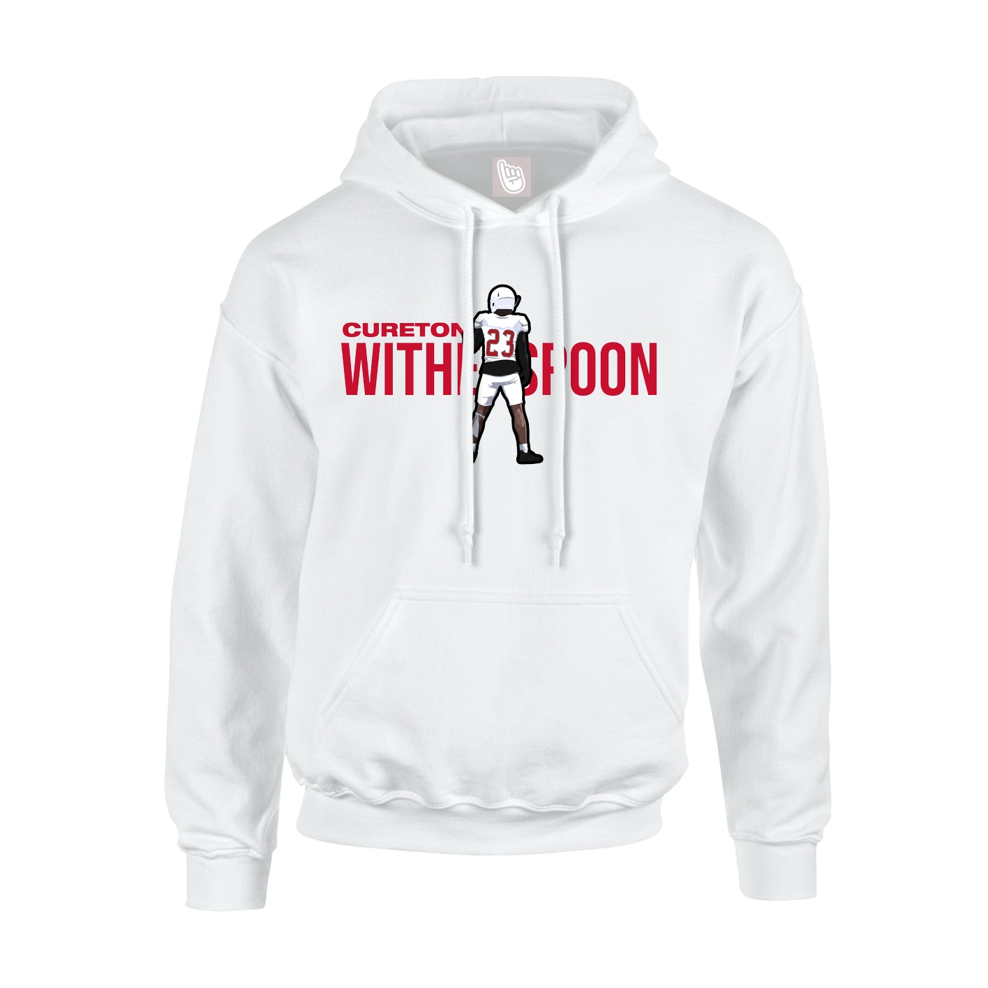 Hoodie — Player Name in White