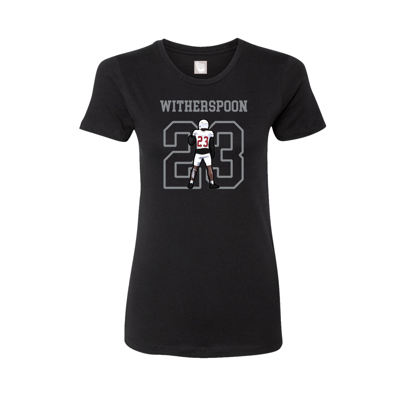 Fitted Women's Tee — Shirsey in Black