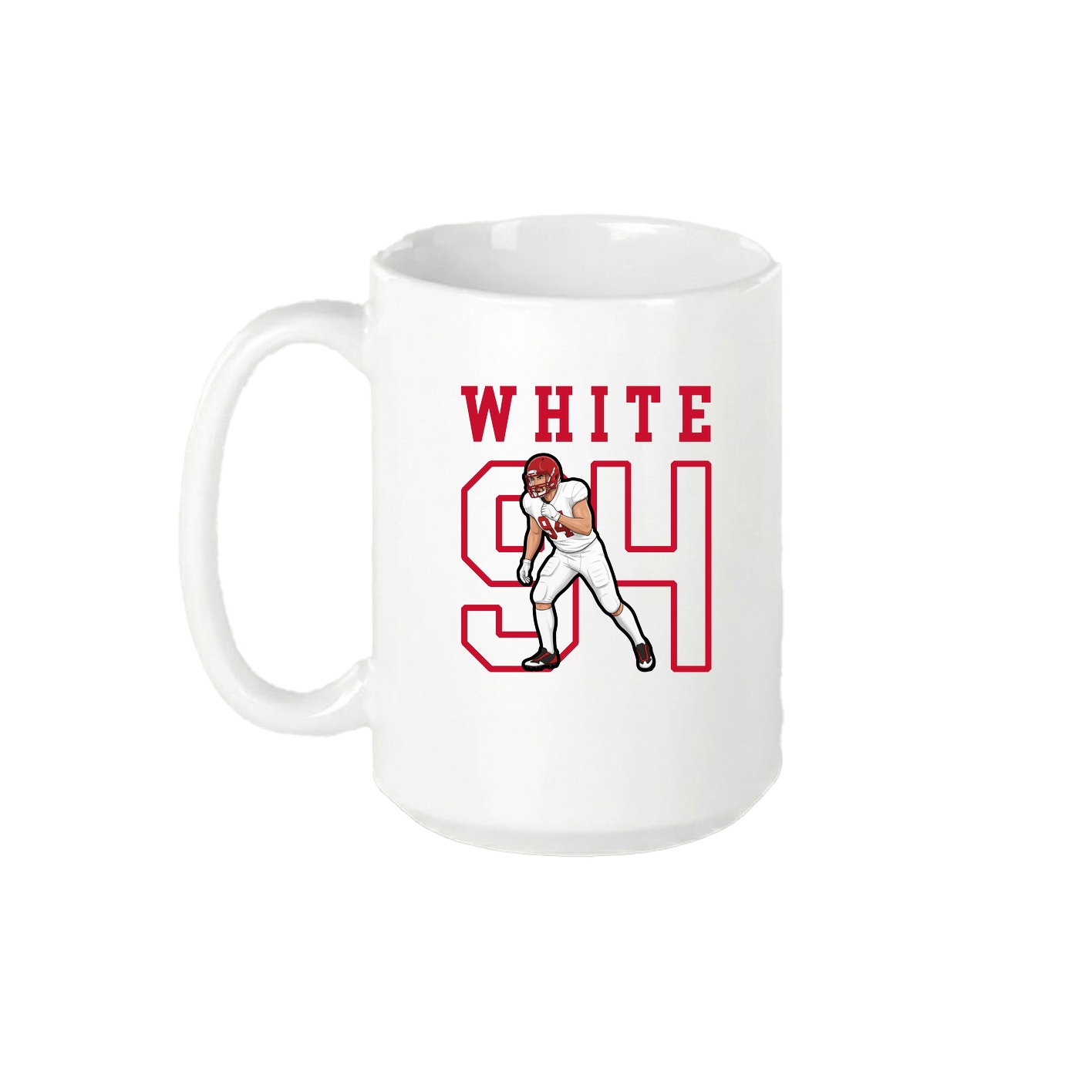15oz Coffee Mug — Shirsey in White