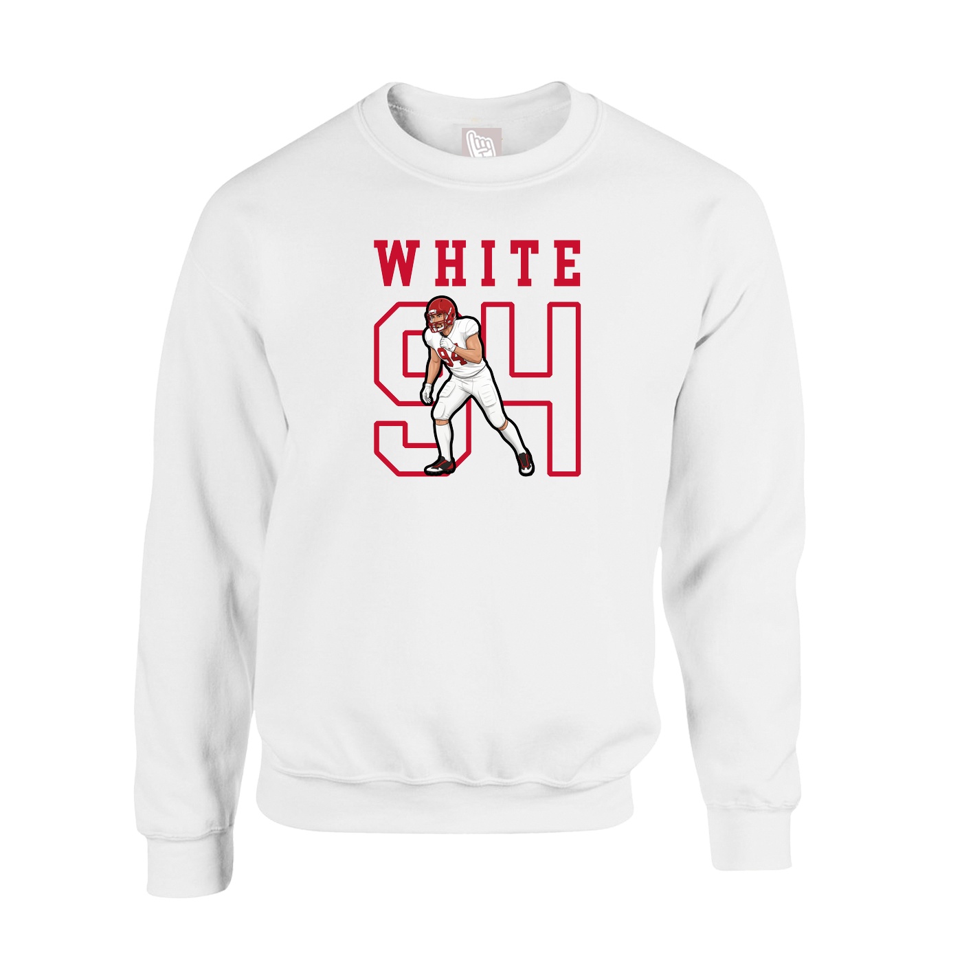 Fleece Crew — Shirsey in White