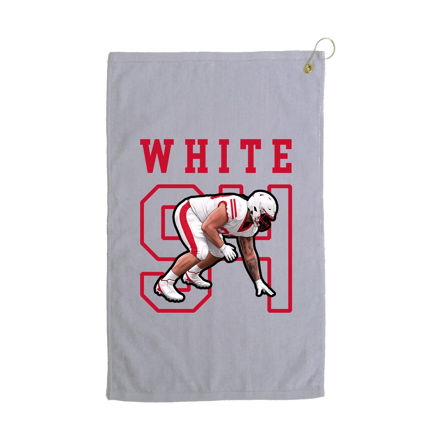 Golf Towel — Shirsey in Grey