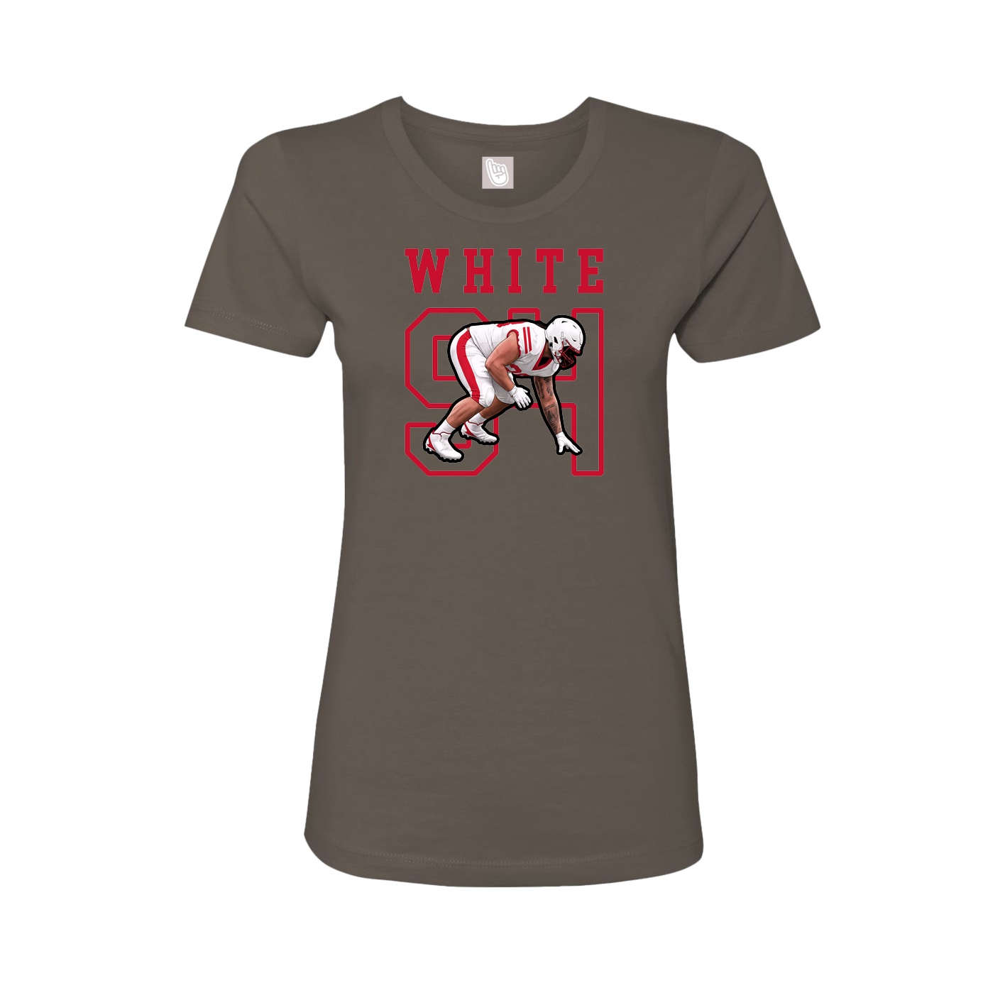 Fitted Women's Tee — Shirsey in Grey