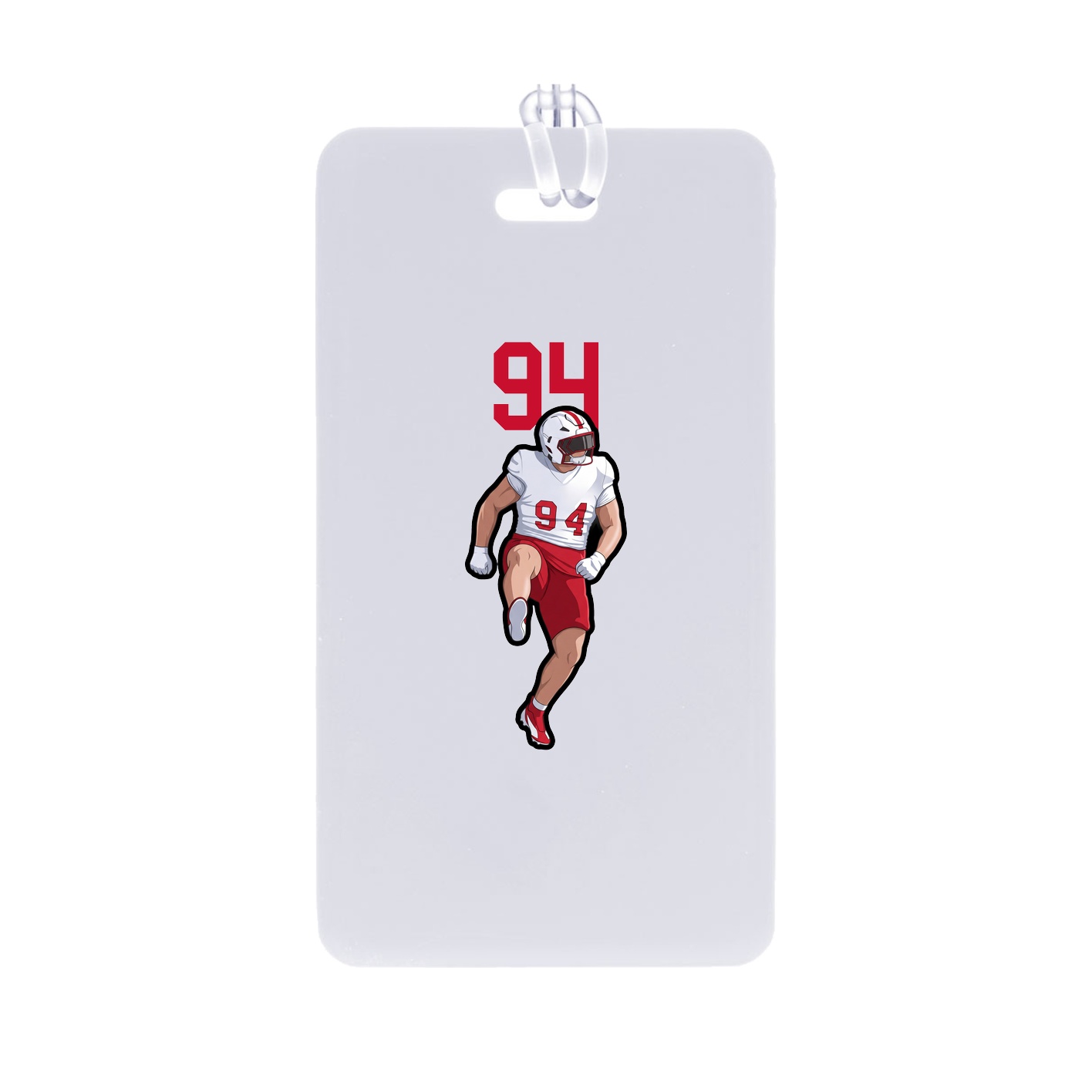Bag Tag — Number Top in Classic