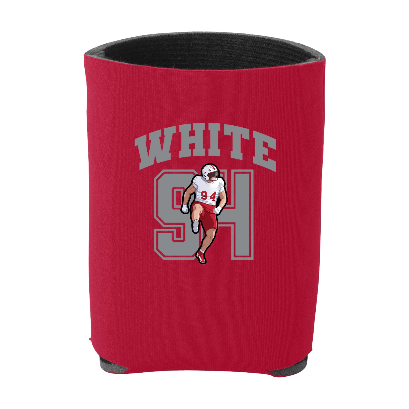 Can Holder — Number in Red
