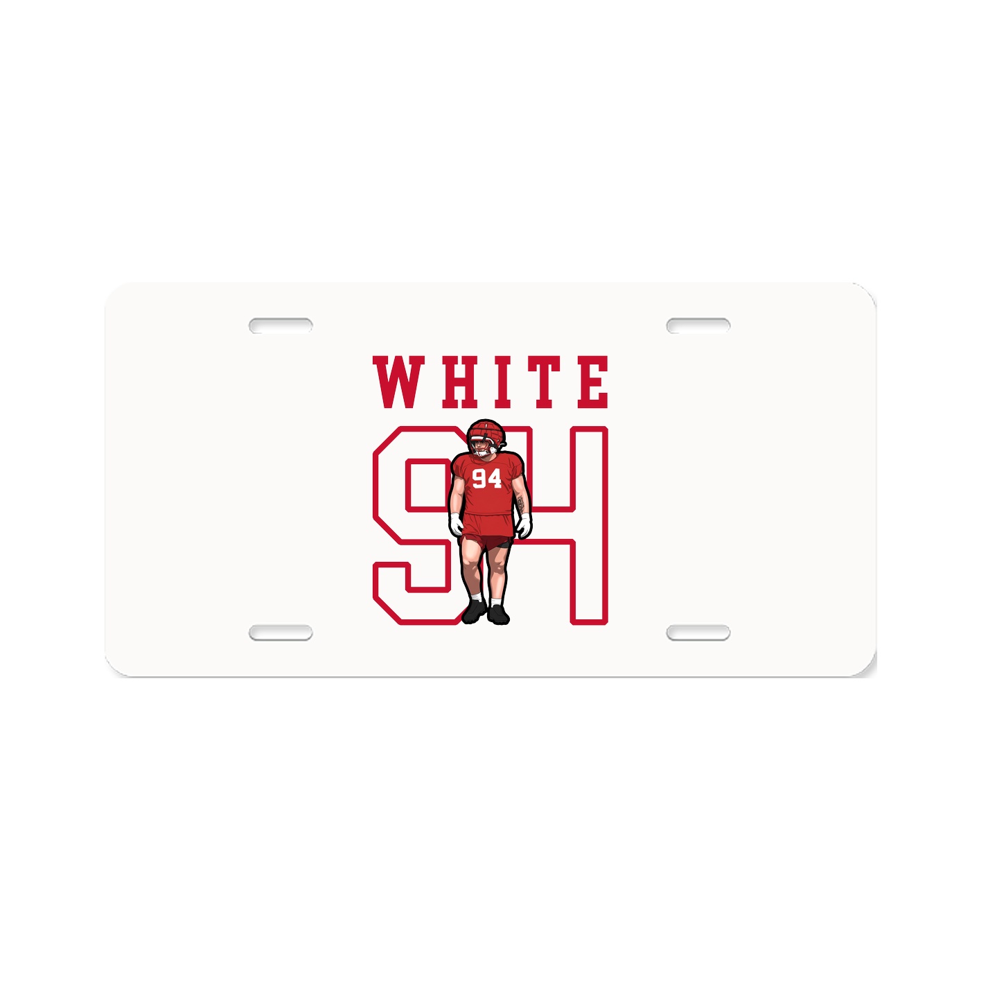 License Plate — Shirsey in Classic