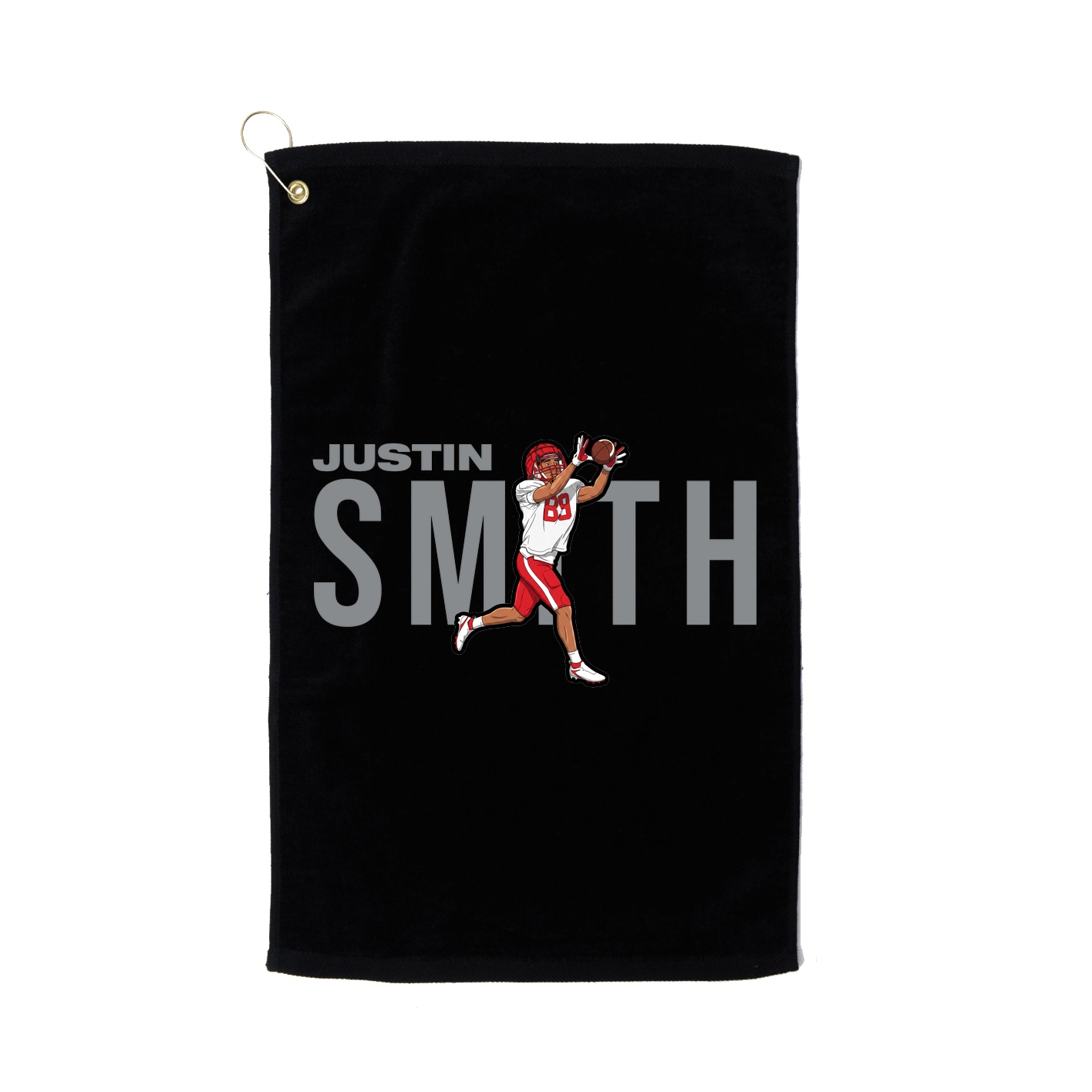 Golf Towel — Player Name in Black