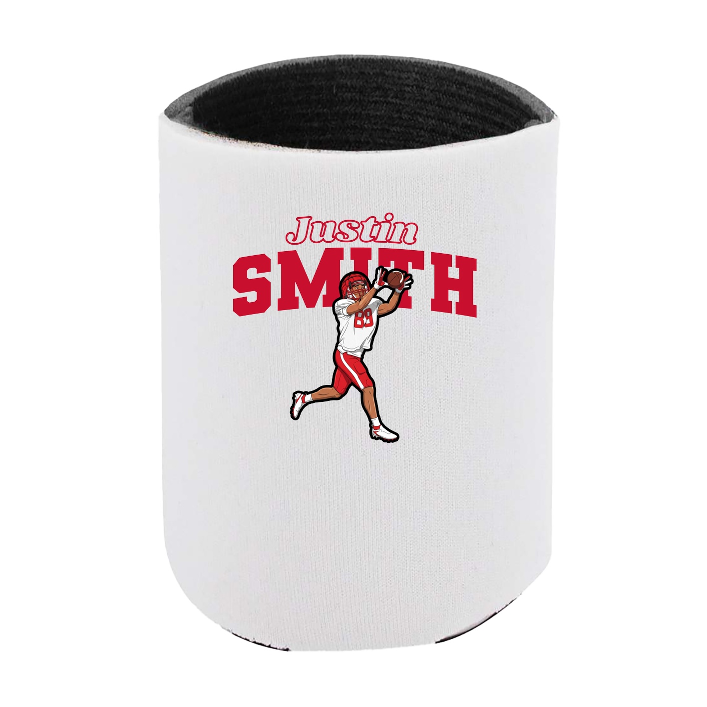 Can Holder — Name Arch in White