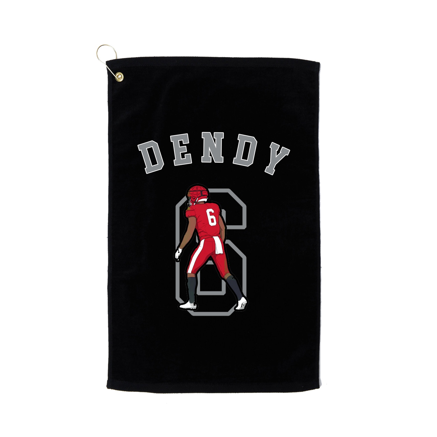Golf Towel — Shirsey Arch in Black