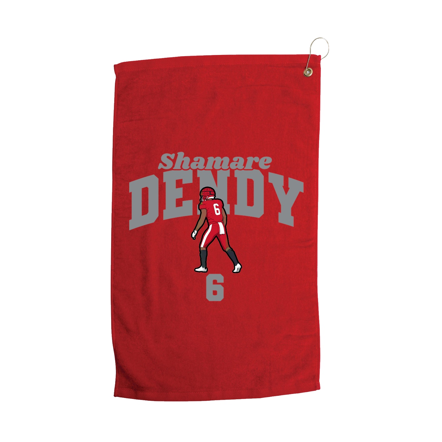 Golf Towel — Signature Arch in Red